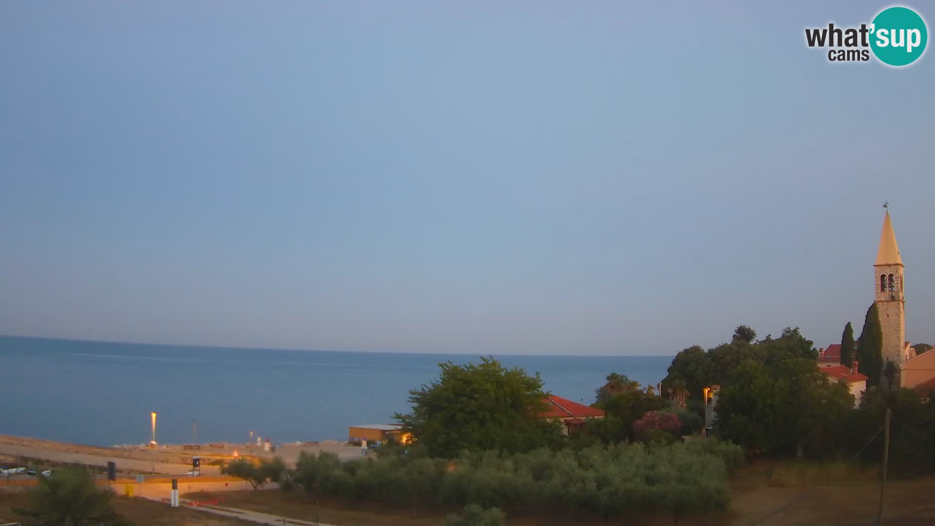 Umag Webcam uživo Lovrečica / San Lorenzo – Istra – Hrvatska