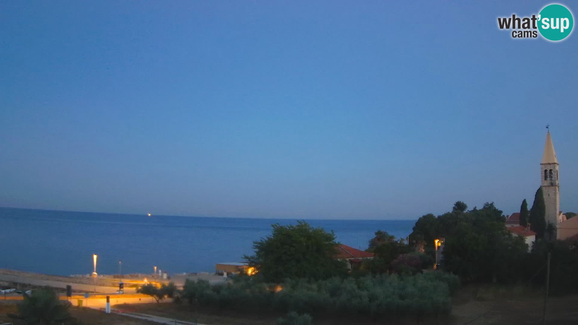 Umag Webcam uživo Lovrečica / San Lorenzo – Istra – Hrvatska