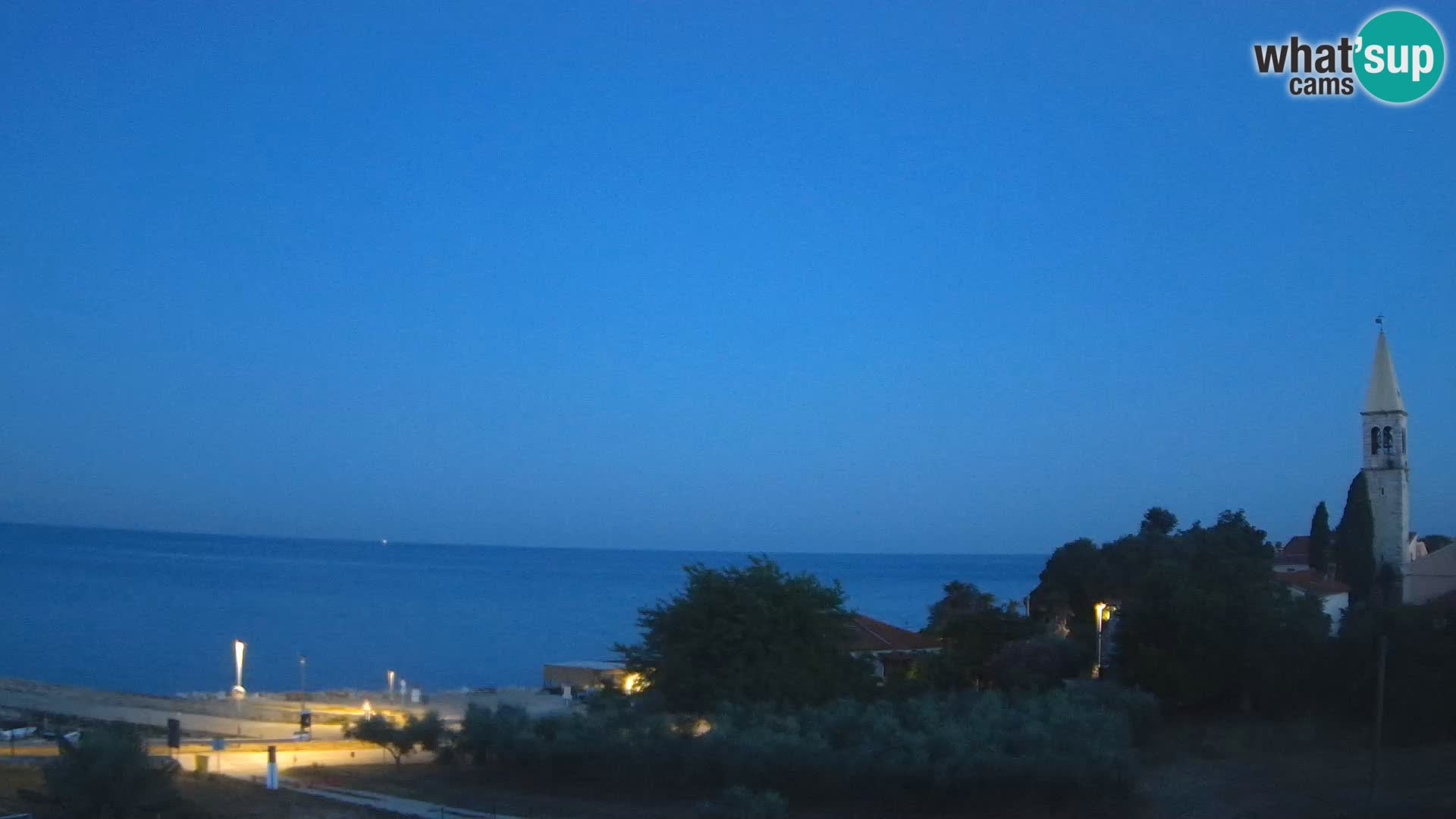 Umag Webcam en direct Lovrečica / San Lorenzo – Istrie – Croatie