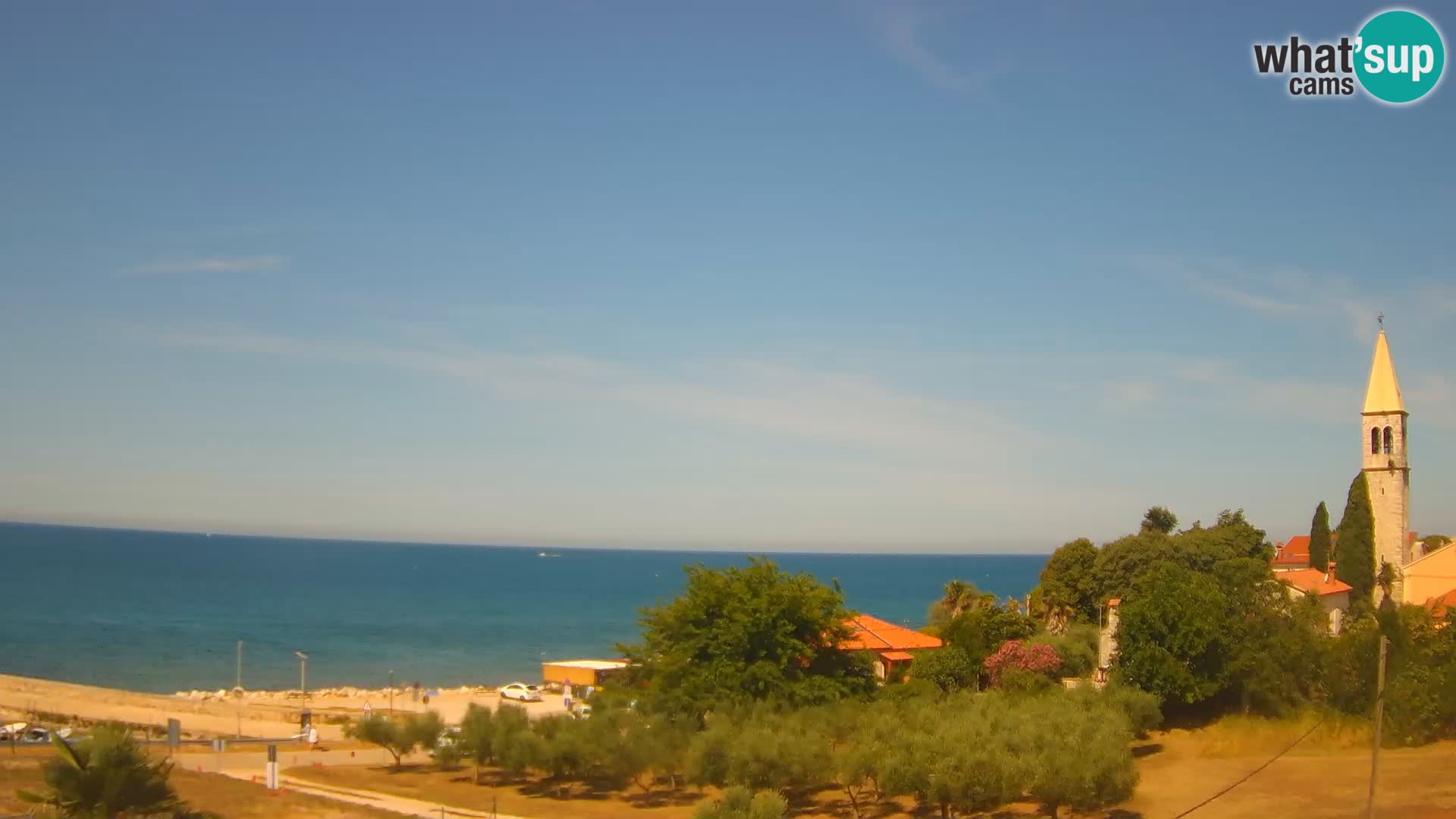 Umag Live Webcam Lovrečica / San Lorenzo – Istrien – Kroatien