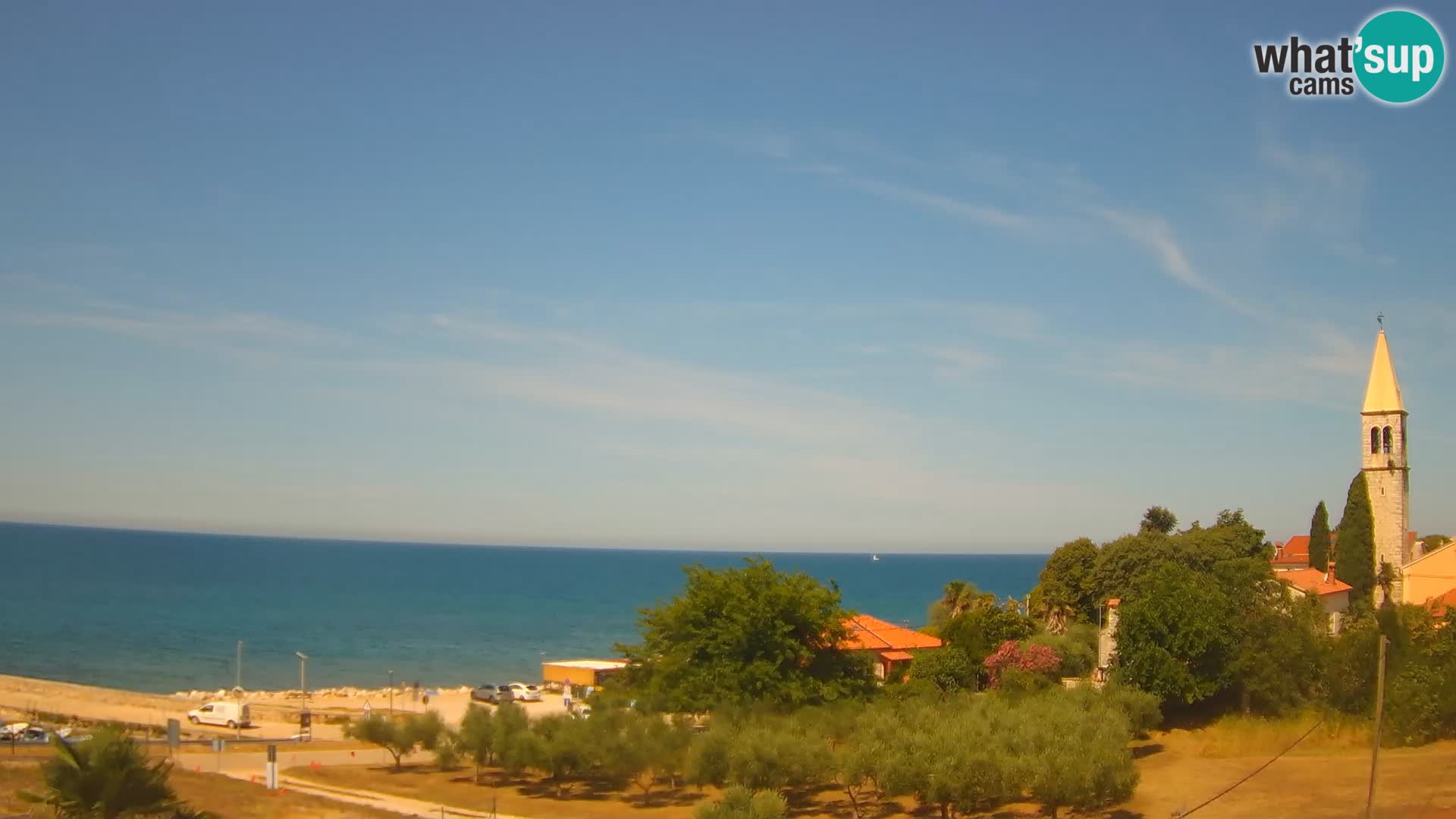 Umag Cámara web en vivo Lovrečica / San Lorenzo – Istria – Croacia