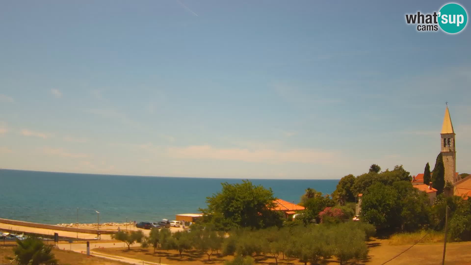 Umag Live webcam Lovrečica / San Lorenzo – Istria – Croatia