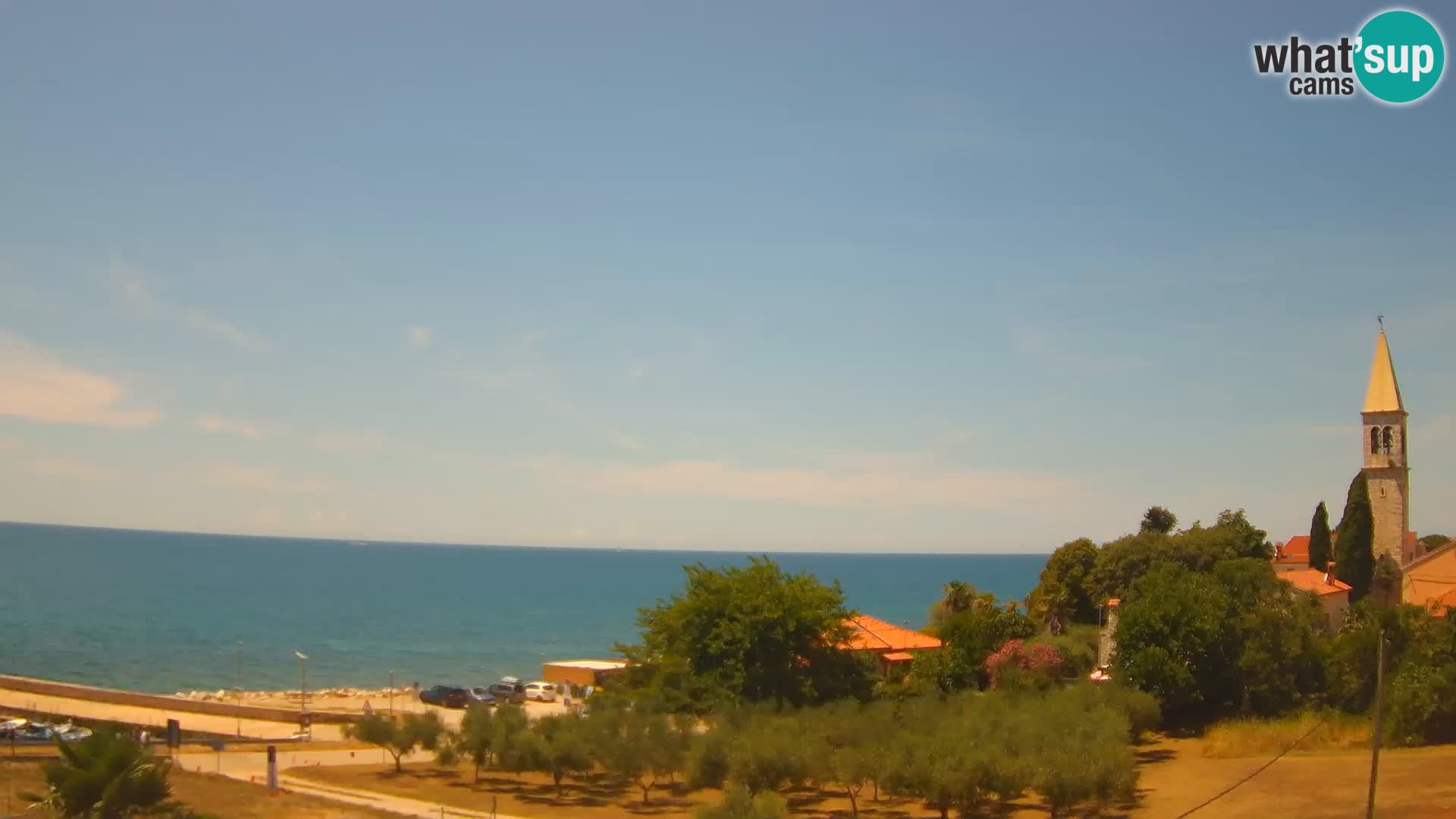 Umag Live webcam Lovrečica / San Lorenzo – Istria – Croatia
