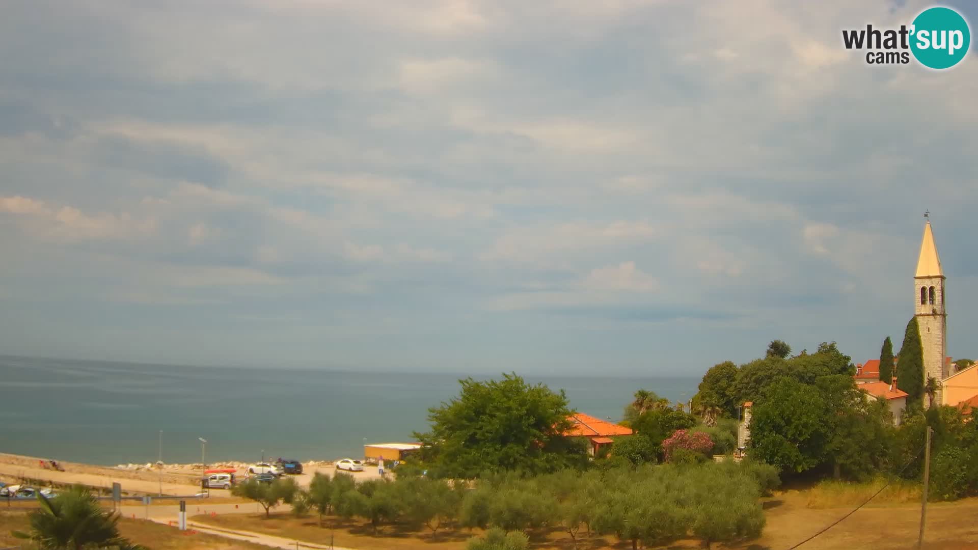Umag Live webcam Lovrečica / San Lorenzo – Istria – Croatia