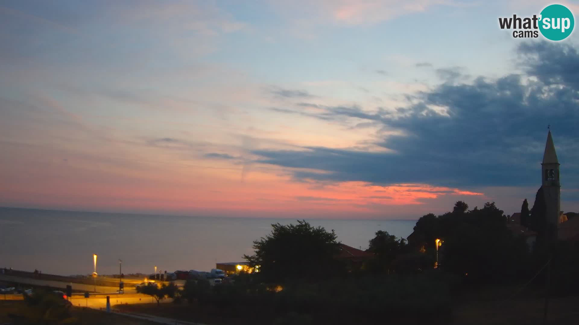 Umag Webcam uživo Lovrečica / San Lorenzo – Istra – Hrvatska