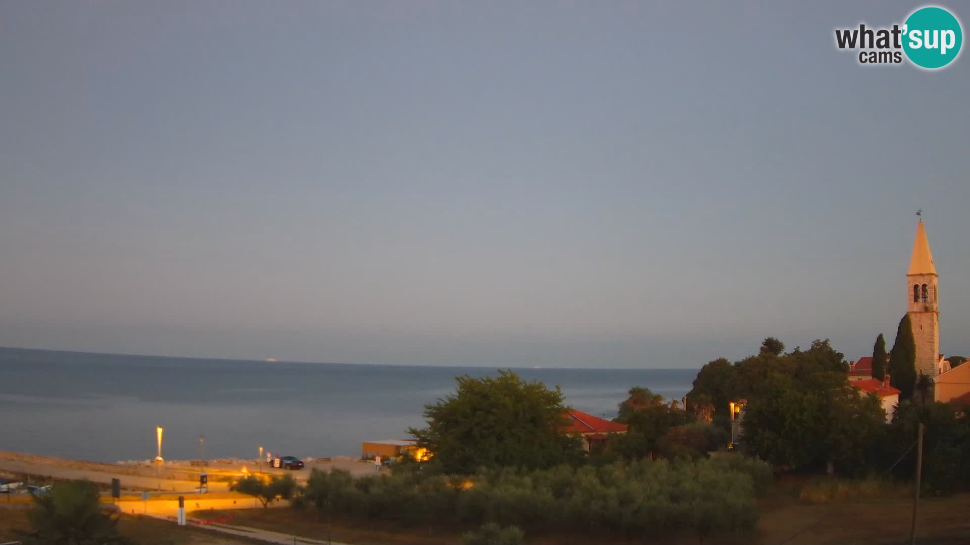 Umag Webcam en direct Lovrečica / San Lorenzo – Istrie – Croatie