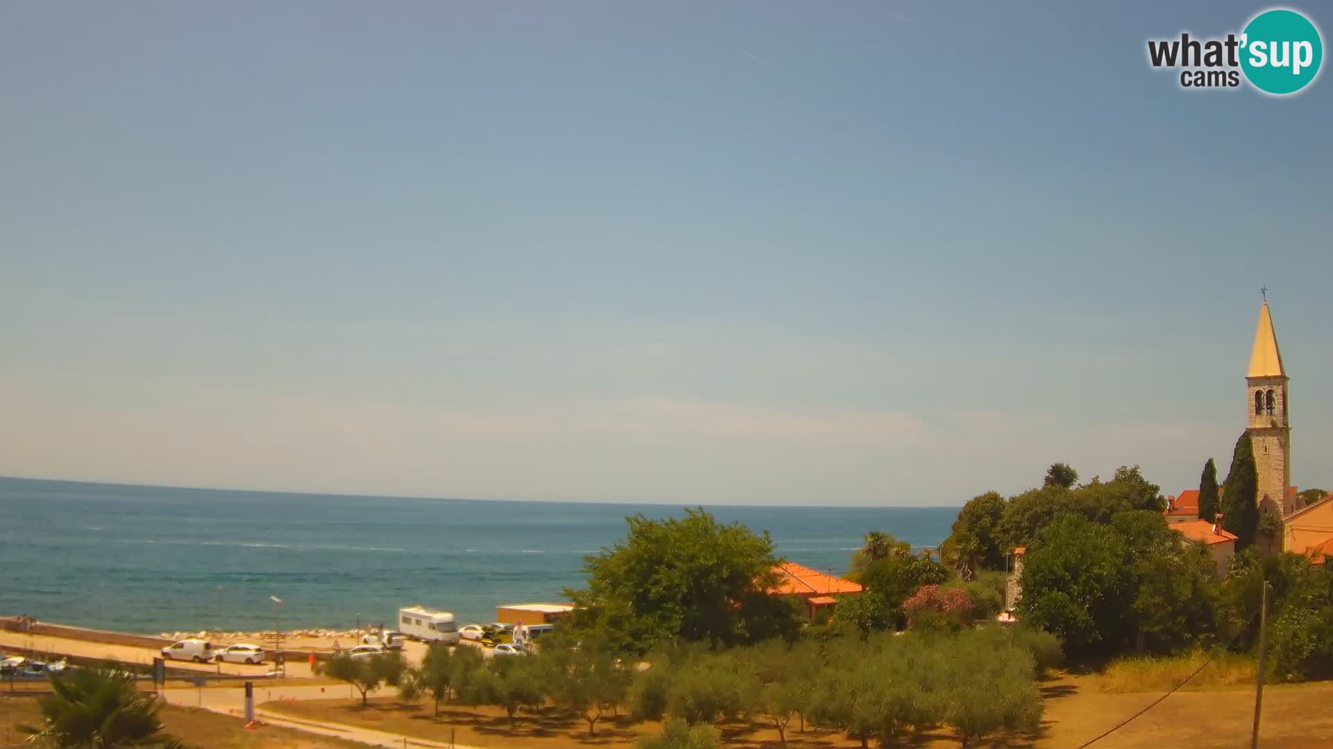 Umag Live webcam Lovrečica / San Lorenzo – Istria – Croatia