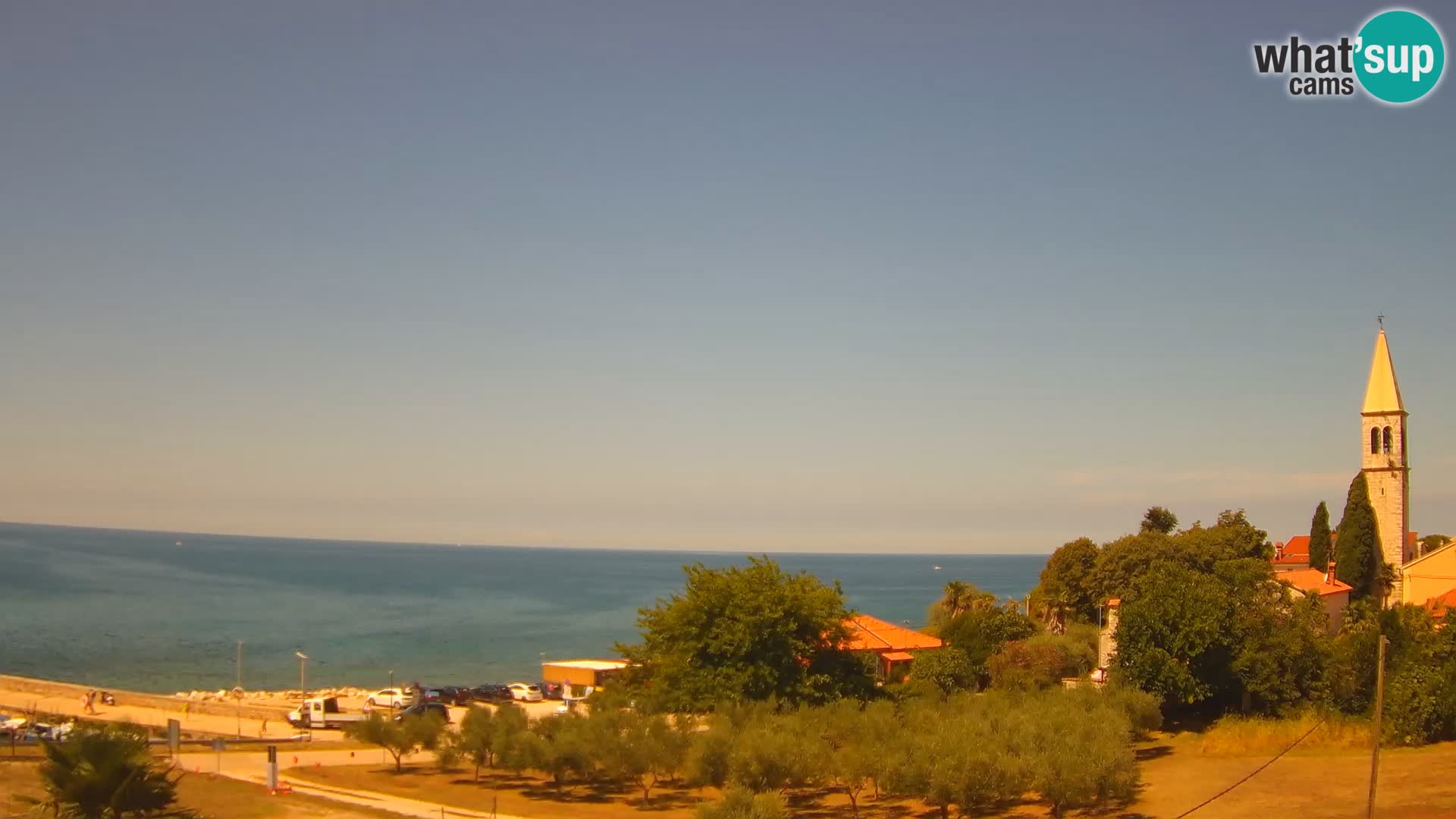 Umago Live webcam Lovrečica / San Lorenzo – Istria – Croazia