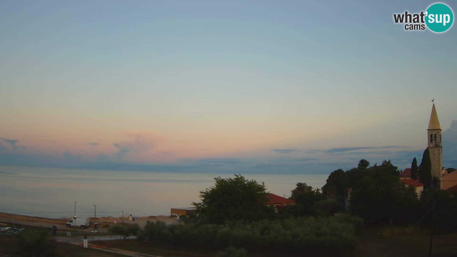 Umag spletna kamera Lovrečica – Istra – Hrvaška