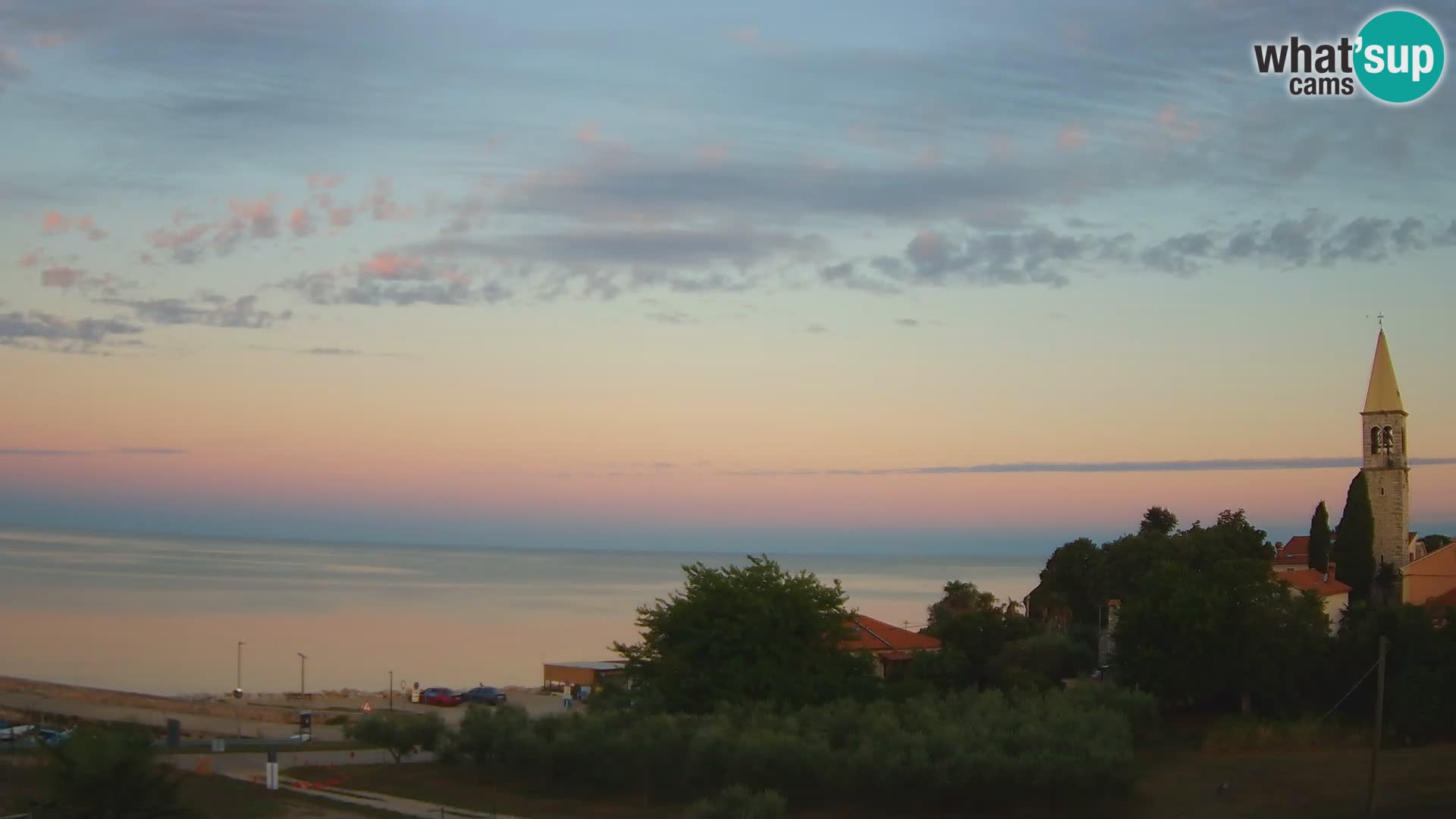 Umag Webcam uživo Lovrečica / San Lorenzo – Istra – Hrvatska