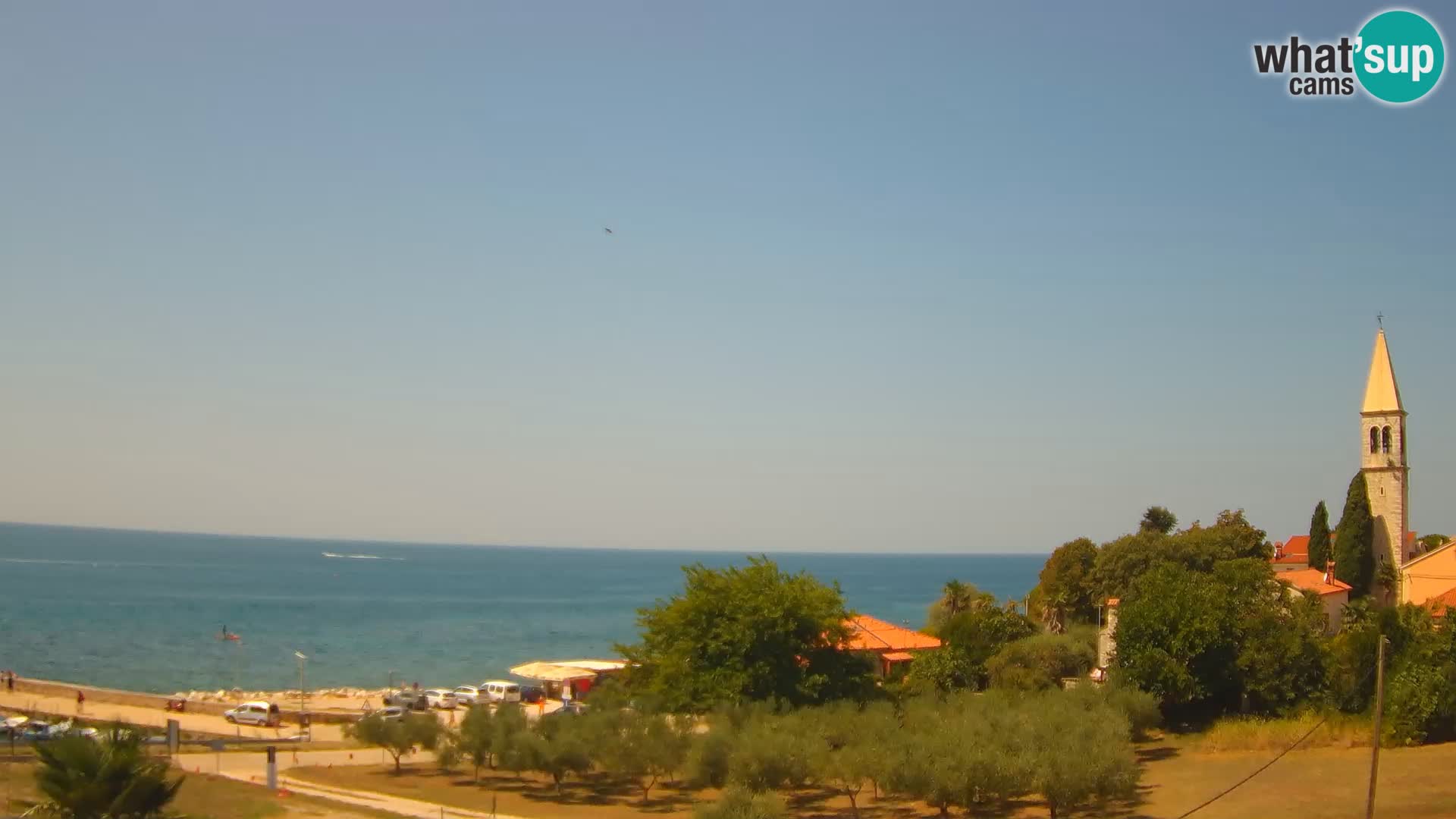 Umag spletna kamera Lovrečica – Istra – Hrvaška
