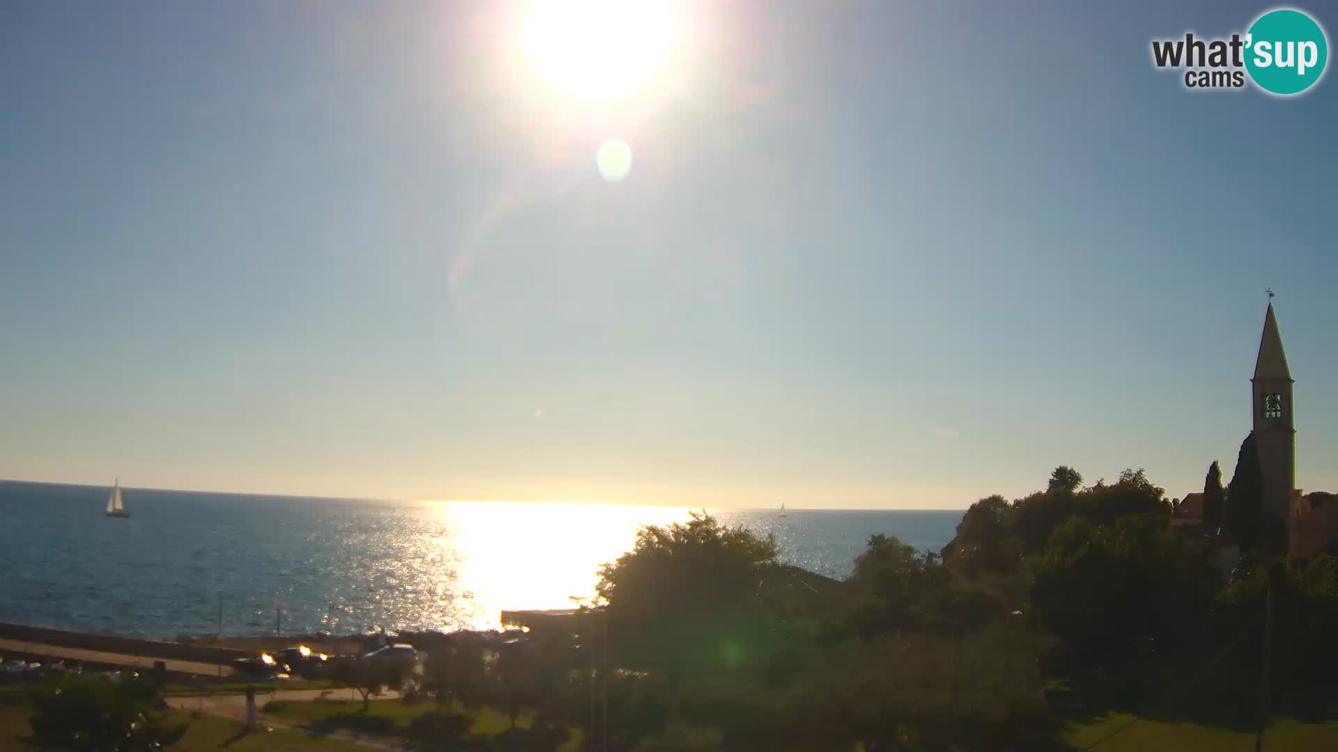 Umag spletna kamera Lovrečica – Istra – Hrvaška