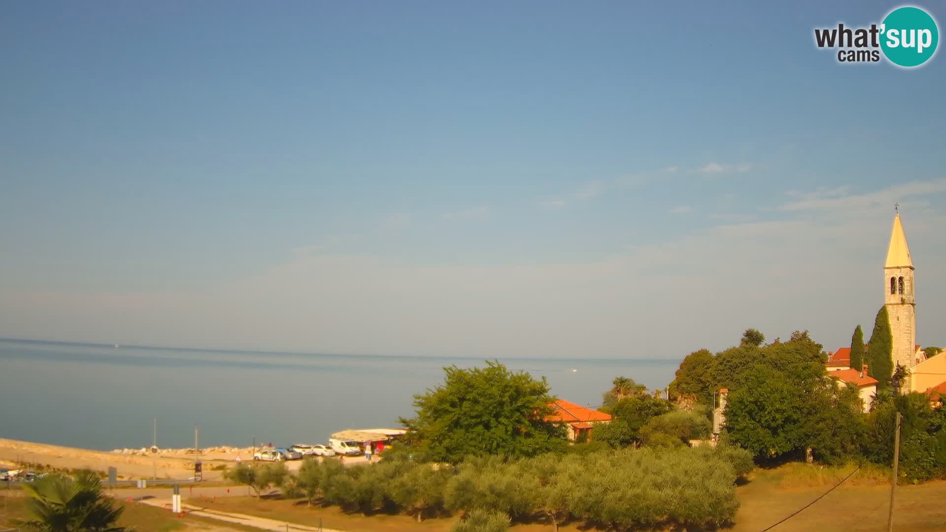 Umag Webcam en direct Lovrečica / San Lorenzo – Istrie – Croatie