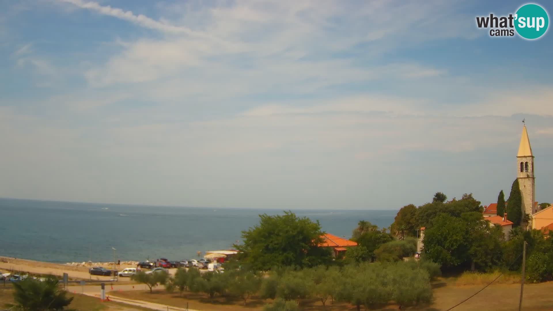 Umag Webcam en direct Lovrečica / San Lorenzo – Istrie – Croatie