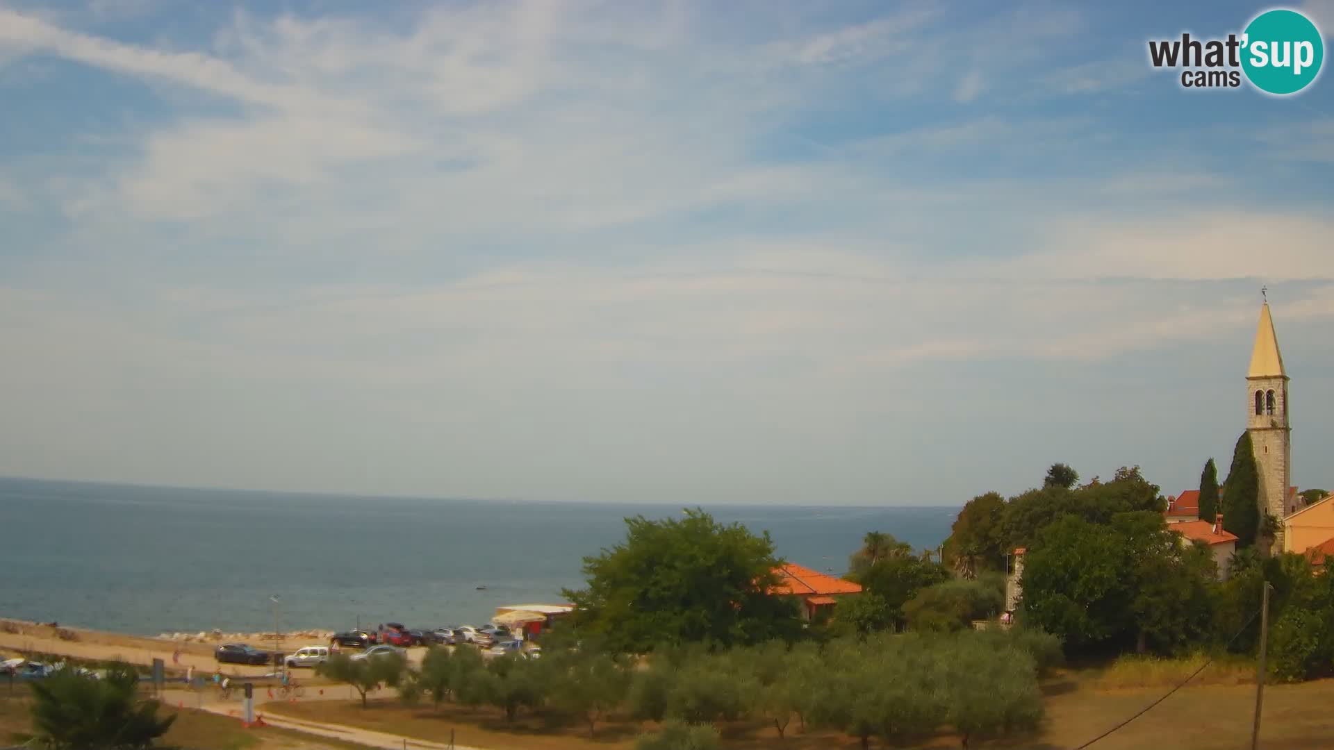 Umag spletna kamera Lovrečica – Istra – Hrvaška