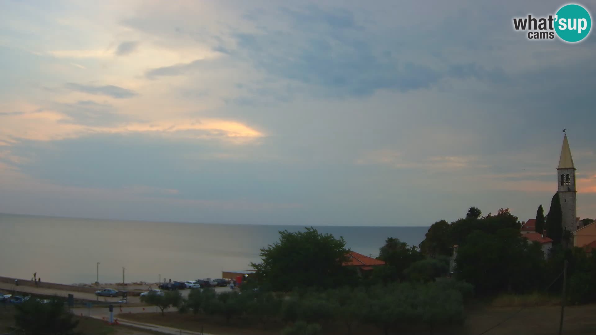 Umag spletna kamera Lovrečica – Istra – Hrvaška