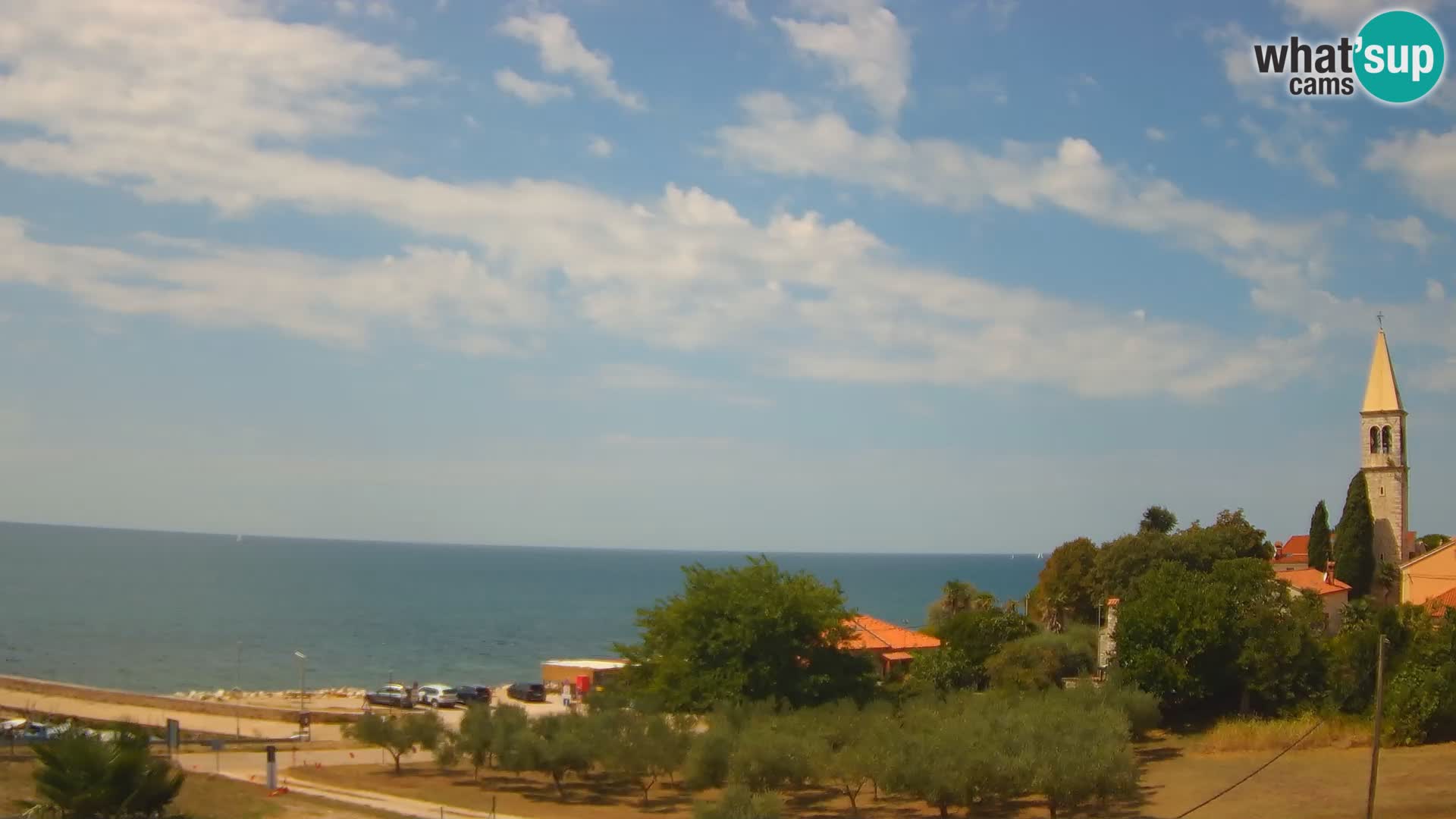 Umag Cámara web en vivo Lovrečica / San Lorenzo – Istria – Croacia