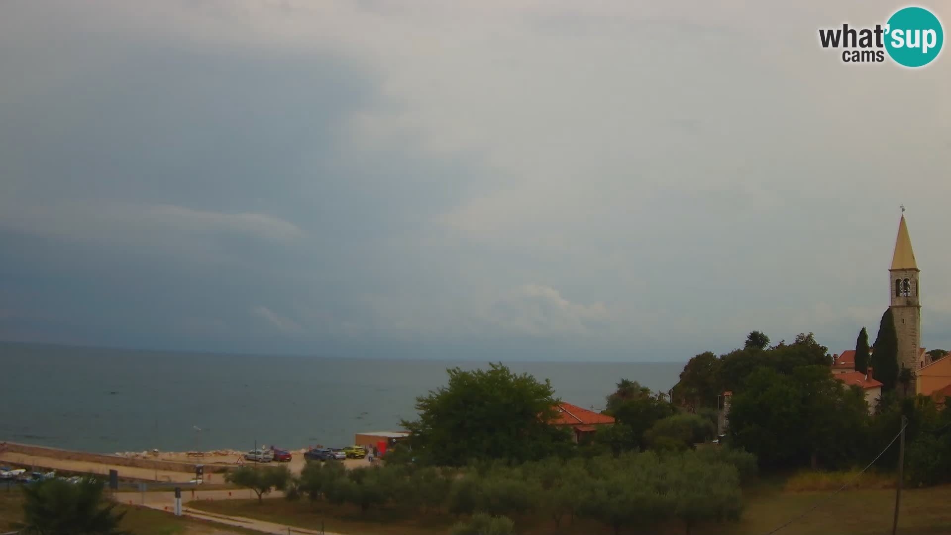 Umag Webcam uživo Lovrečica / San Lorenzo – Istra – Hrvatska