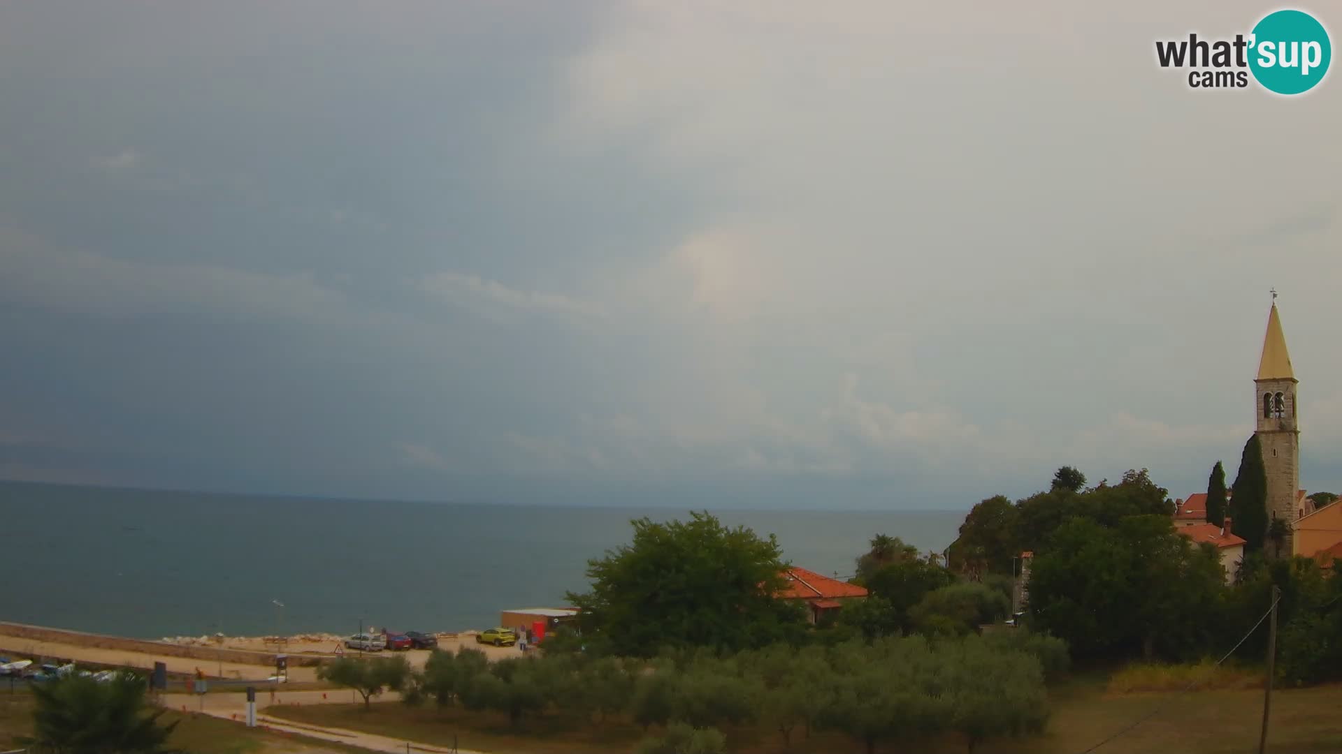 Umag Webcam uživo Lovrečica / San Lorenzo – Istra – Hrvatska