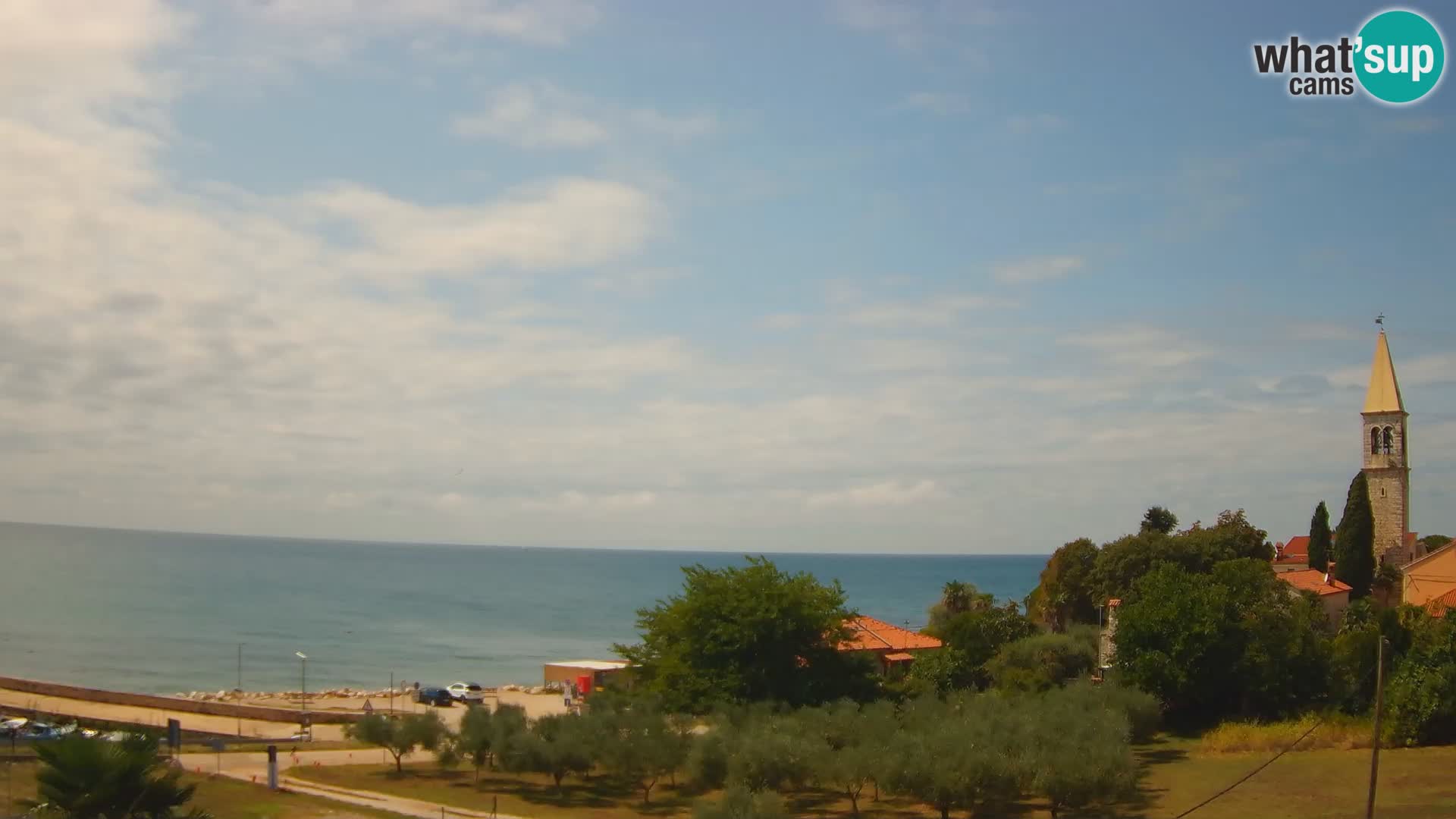 Umag Live webcam Lovrečica / San Lorenzo – Istria – Croatia