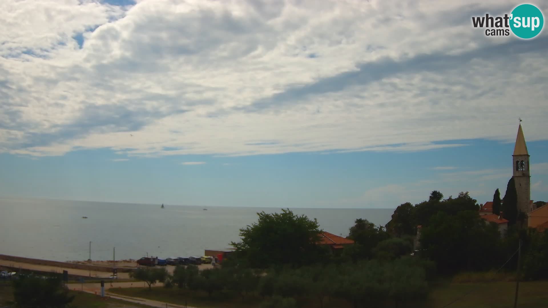 Umag spletna kamera Lovrečica – Istra – Hrvaška