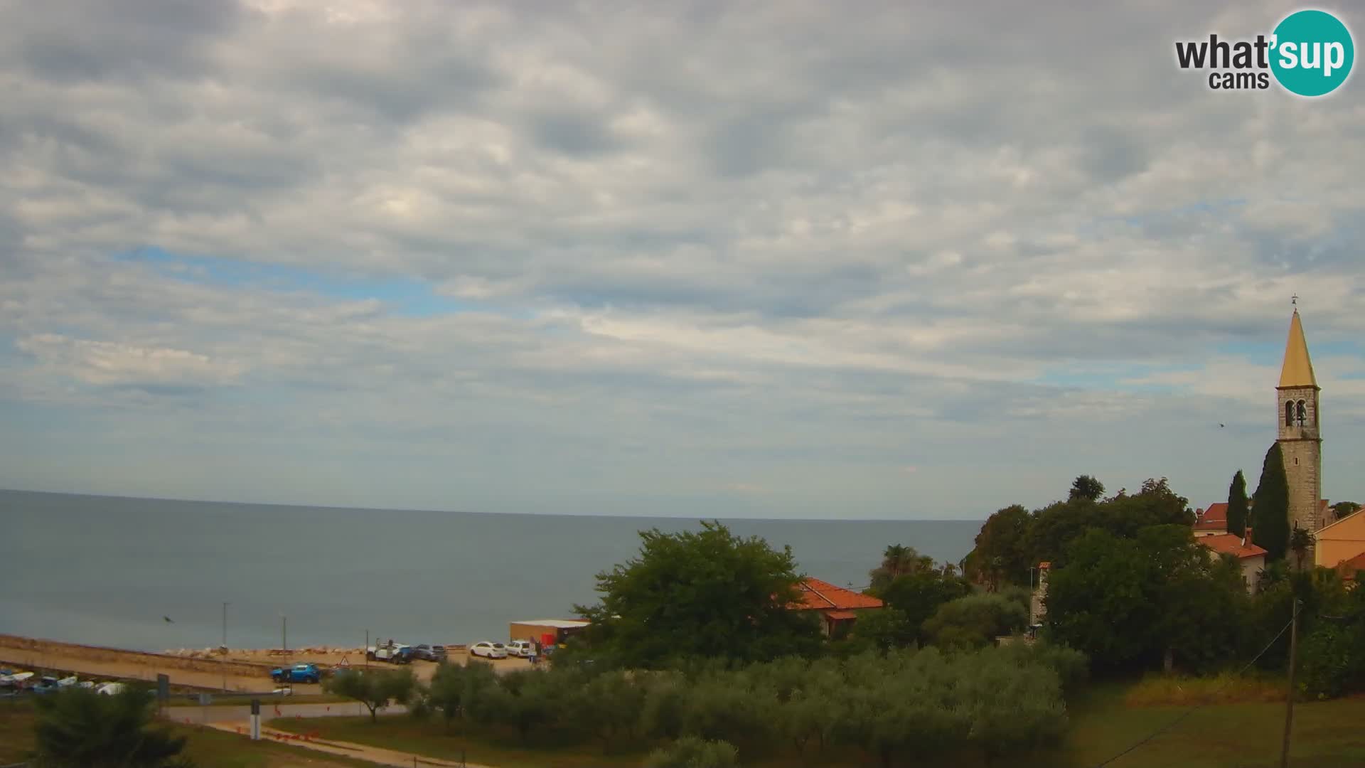 Umag Webcam en direct Lovrečica / San Lorenzo – Istrie – Croatie