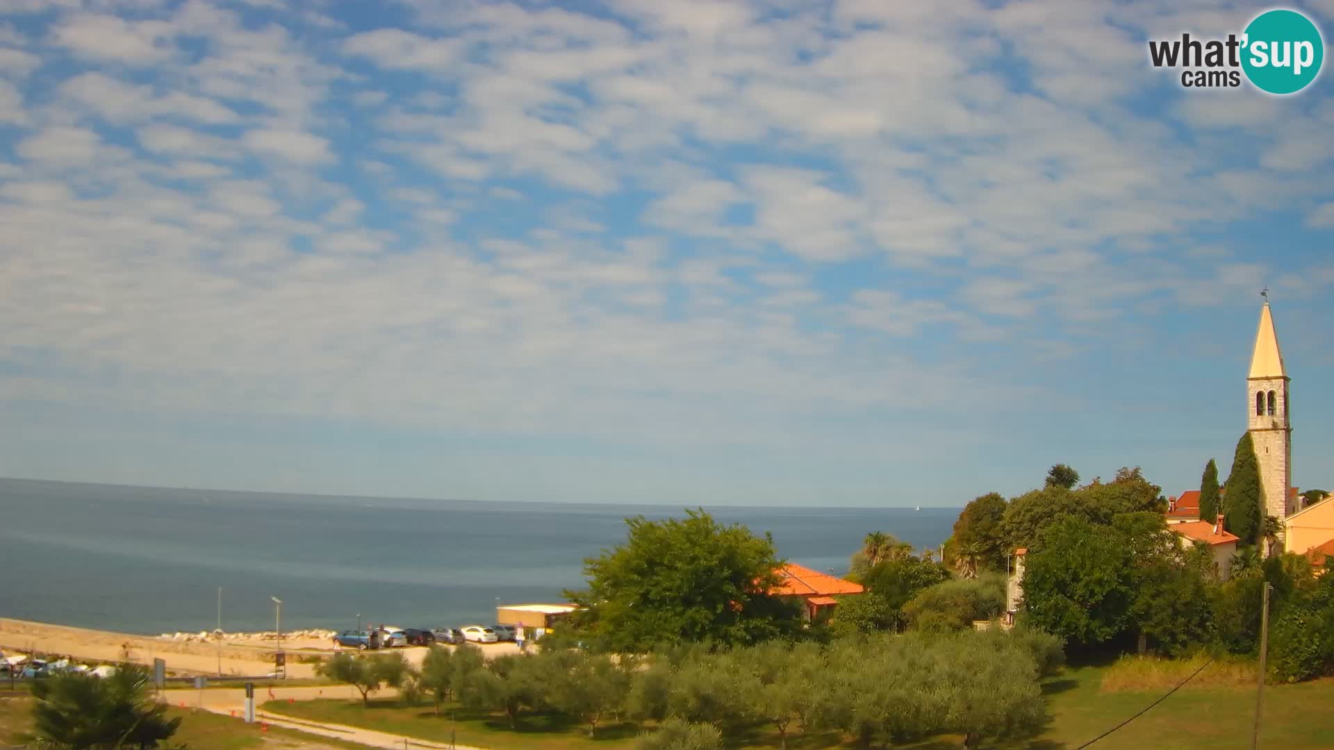 Umag Cámara web en vivo Lovrečica / San Lorenzo – Istria – Croacia