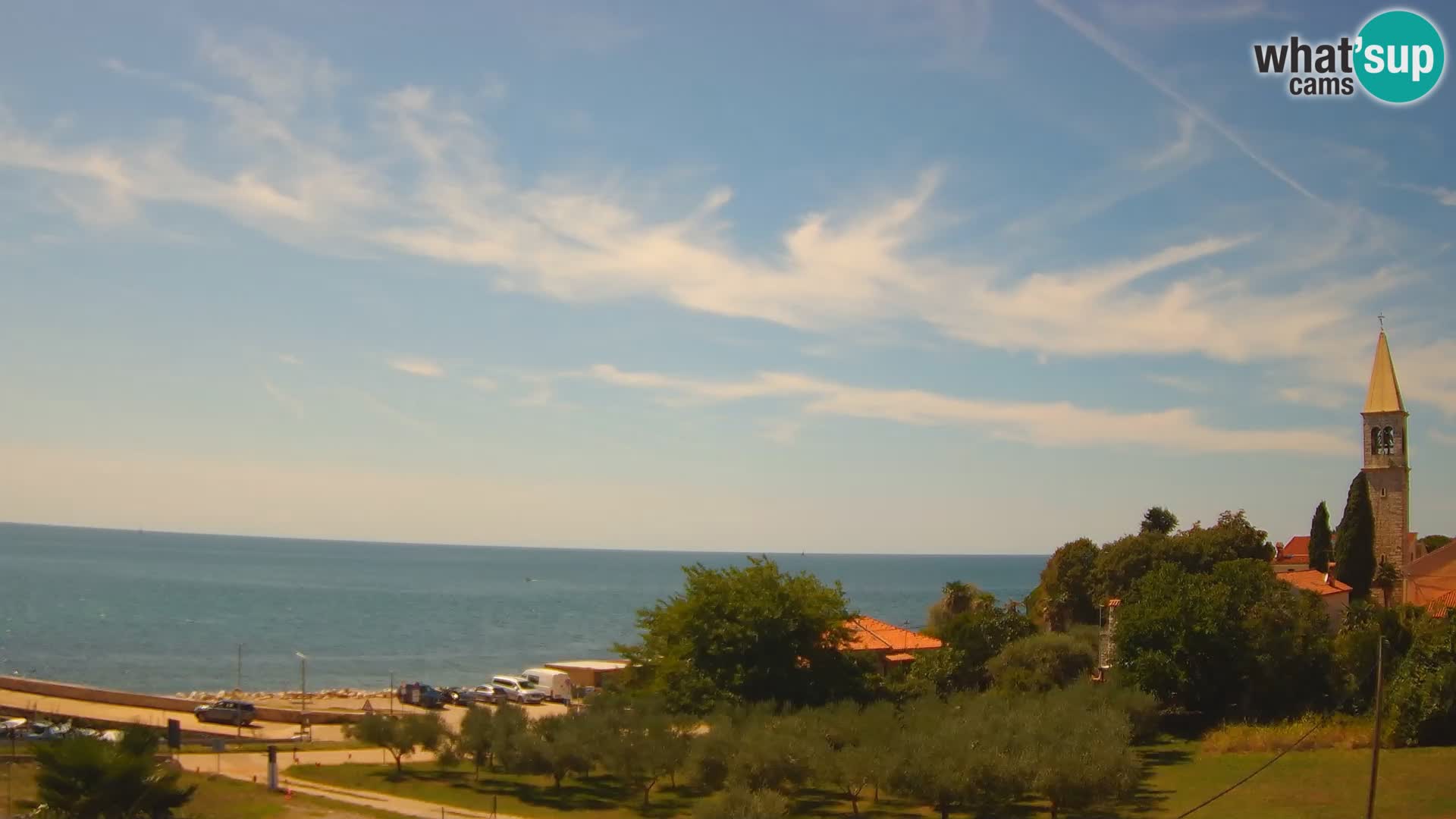 Umag Cámara web en vivo Lovrečica / San Lorenzo – Istria – Croacia