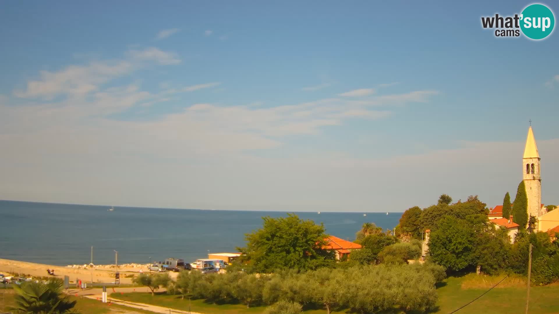 Umag Live webcam Lovrečica / San Lorenzo – Istria – Croatia