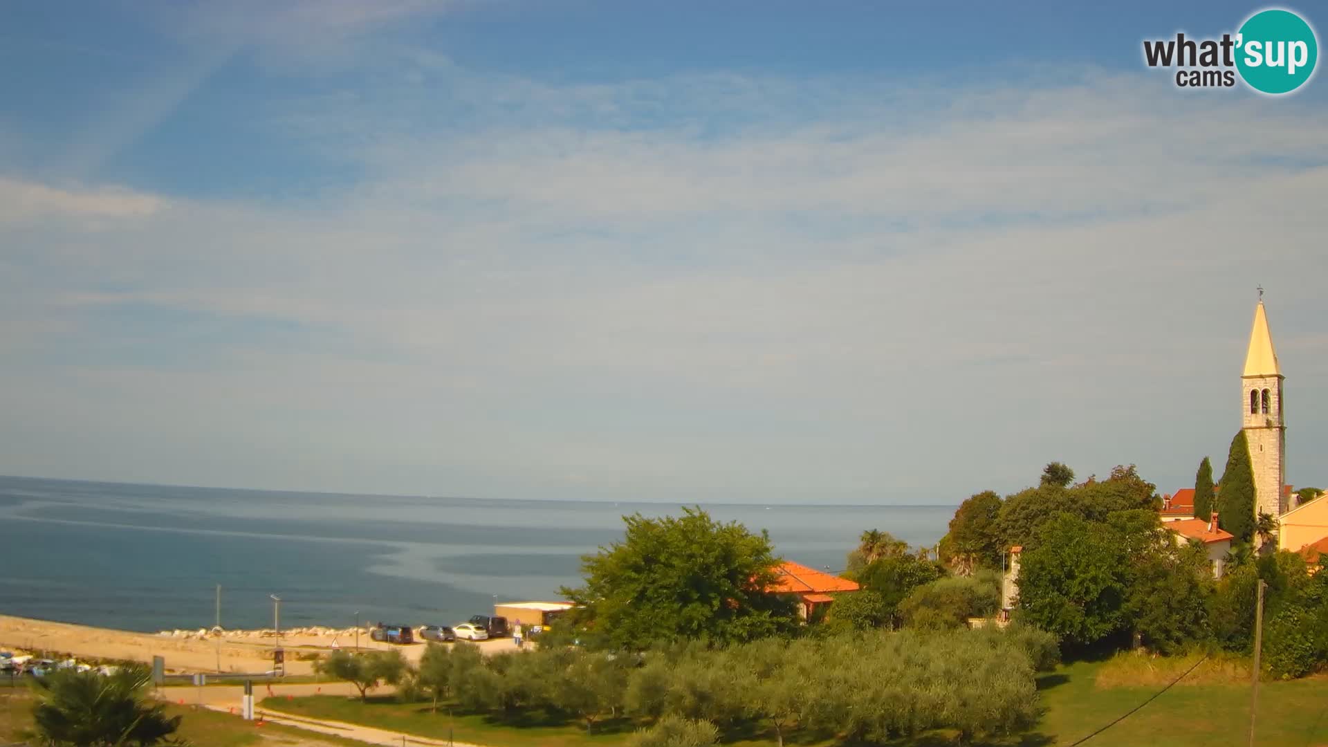 Umago Live webcam Lovrečica / San Lorenzo – Istria – Croazia
