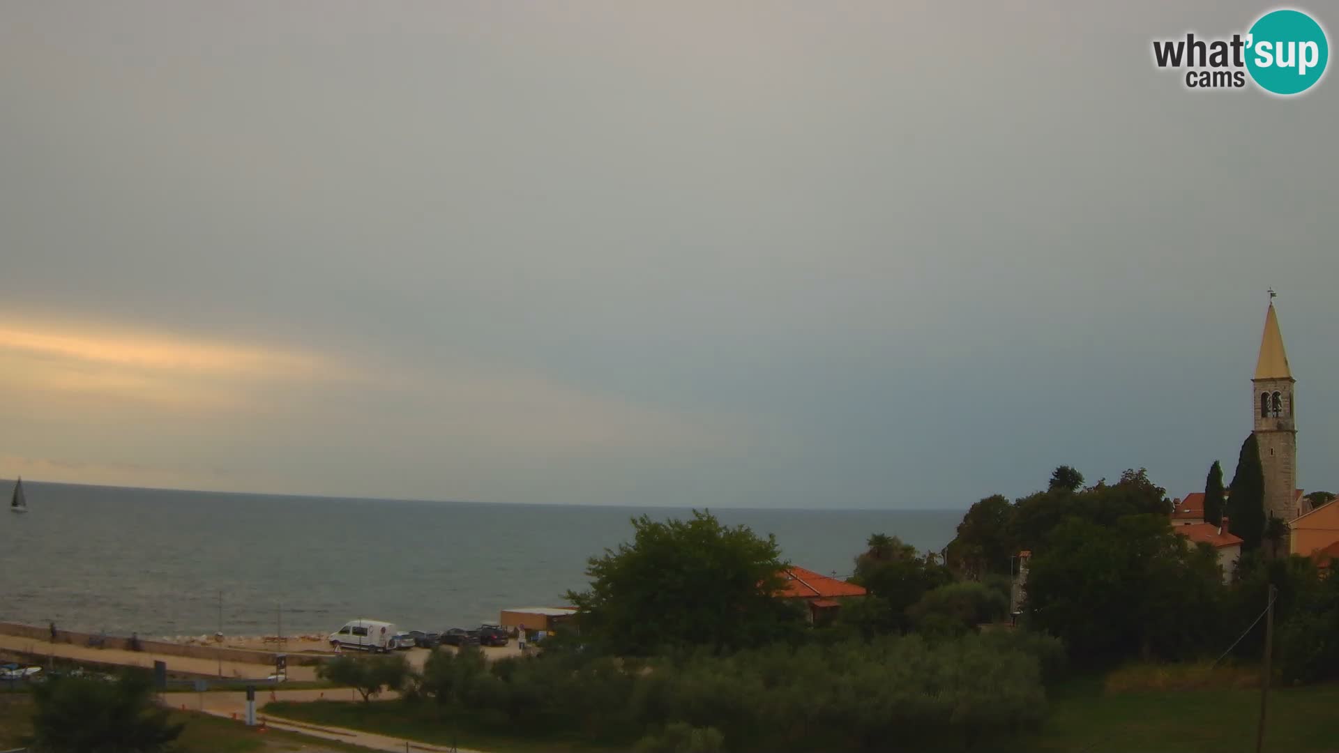 Umag Webcam uživo Lovrečica / San Lorenzo – Istra – Hrvatska