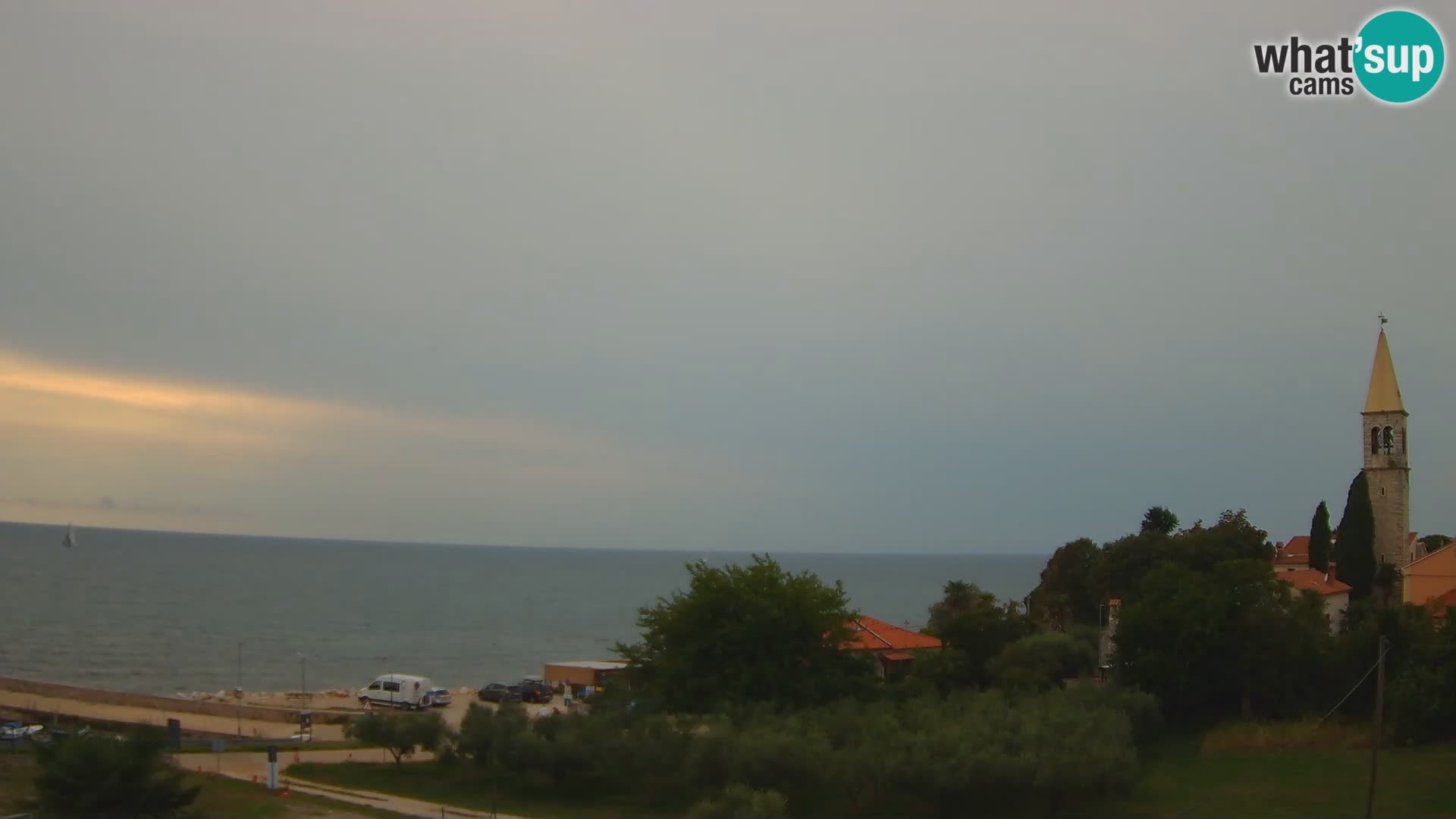Umag Webcam uživo Lovrečica / San Lorenzo – Istra – Hrvatska