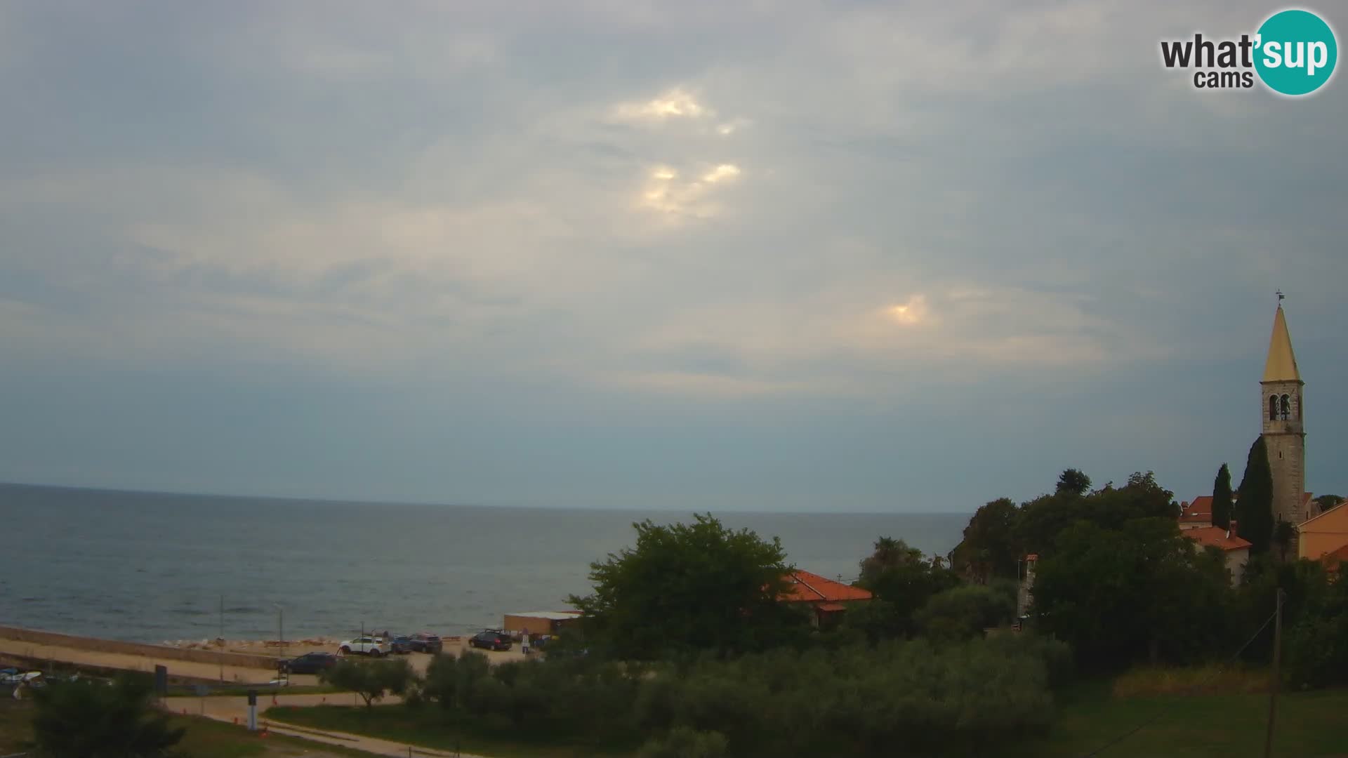 Umag Webcam en direct Lovrečica / San Lorenzo – Istrie – Croatie