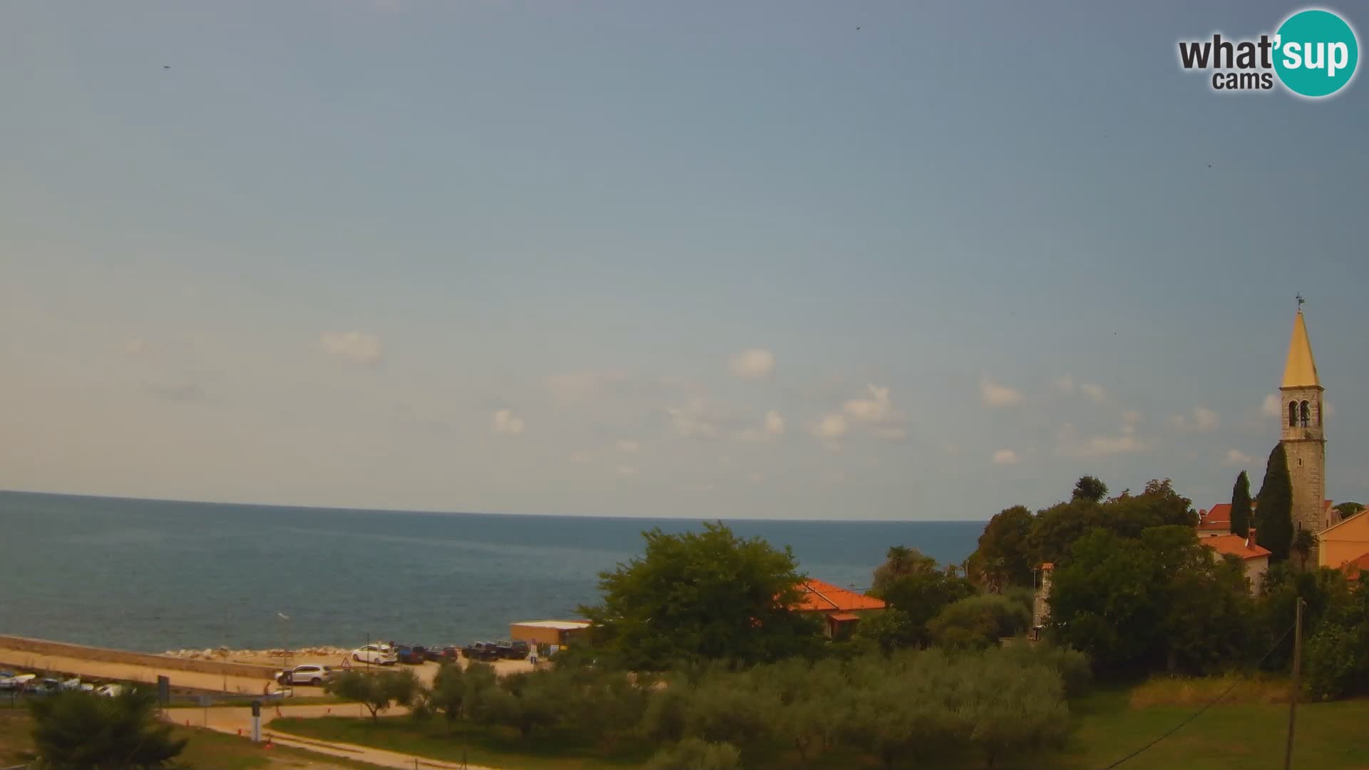 Umag Webcam uživo Lovrečica / San Lorenzo – Istra – Hrvatska
