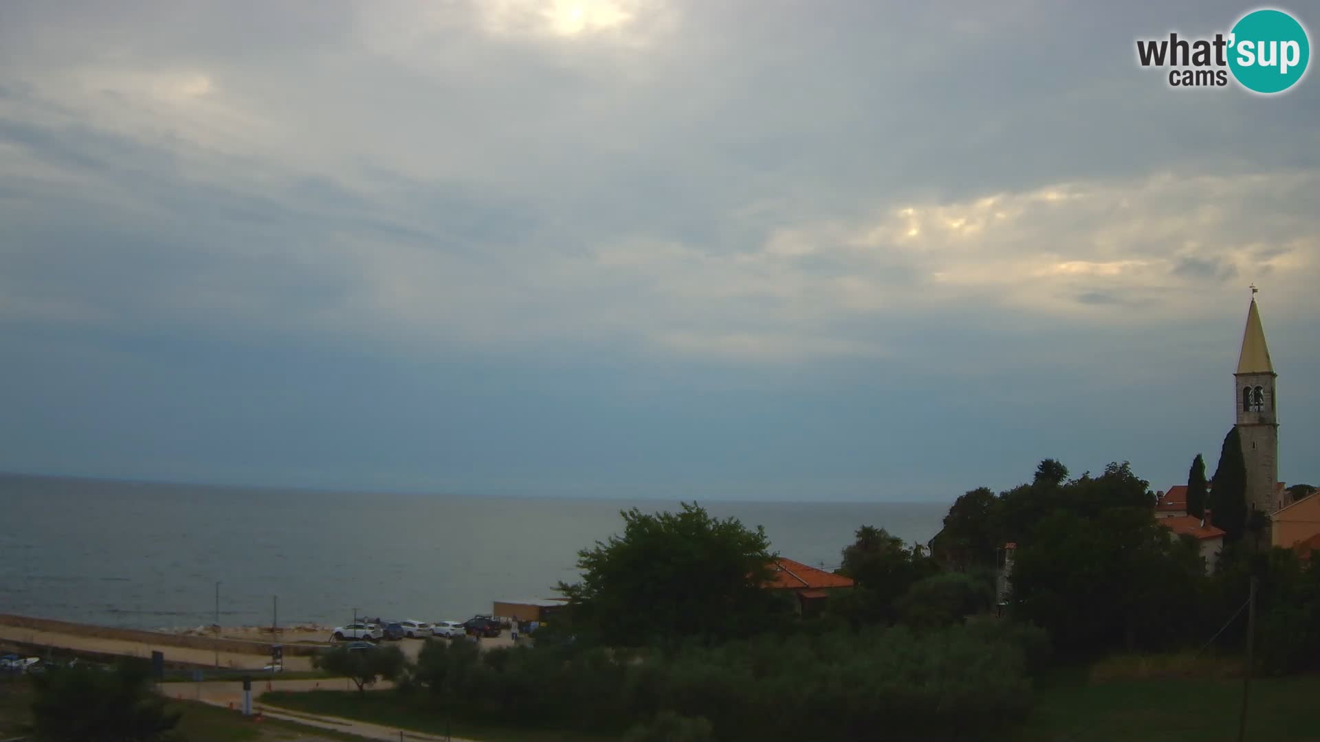 Umag Webcam en direct Lovrečica / San Lorenzo – Istrie – Croatie