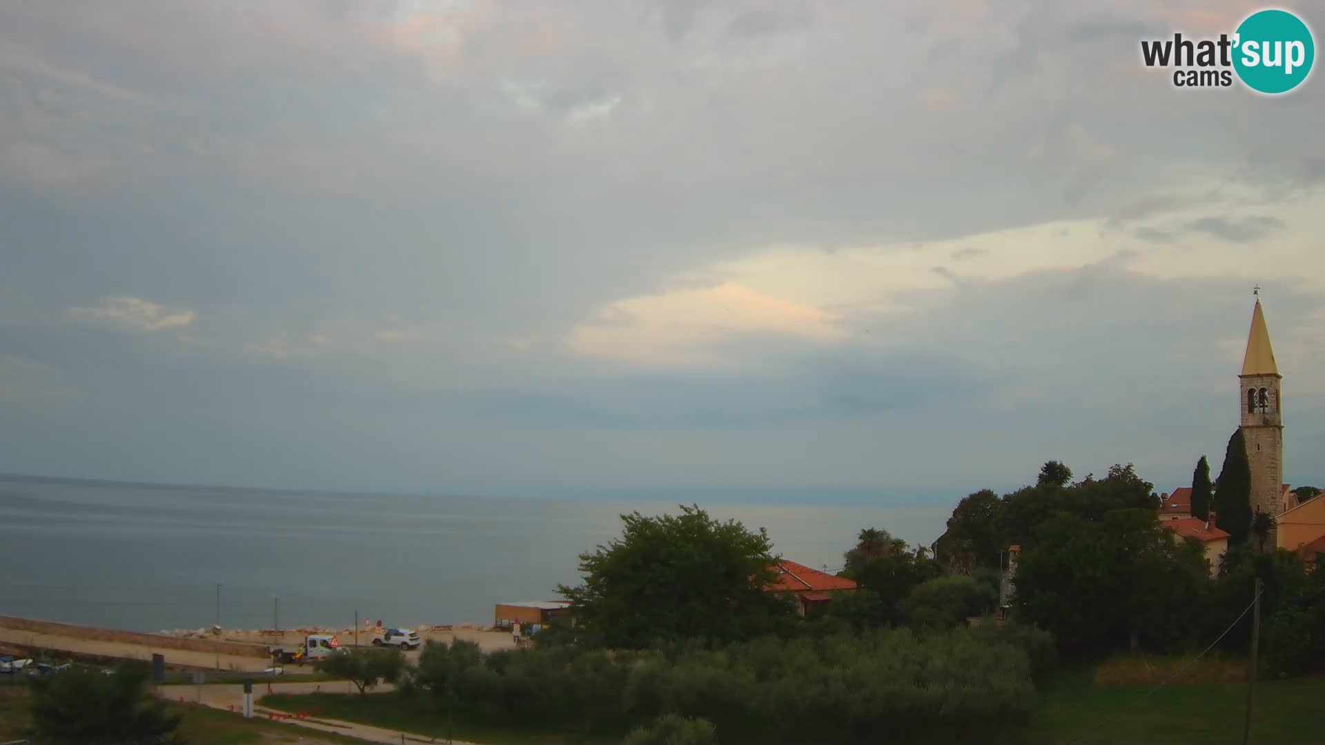 Umag spletna kamera Lovrečica – Istra – Hrvaška