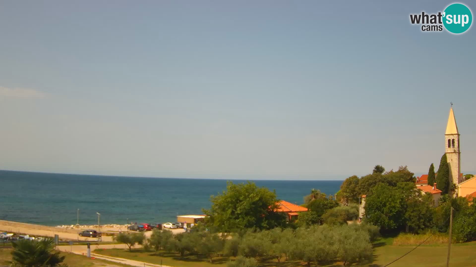 Umag spletna kamera Lovrečica – Istra – Hrvaška