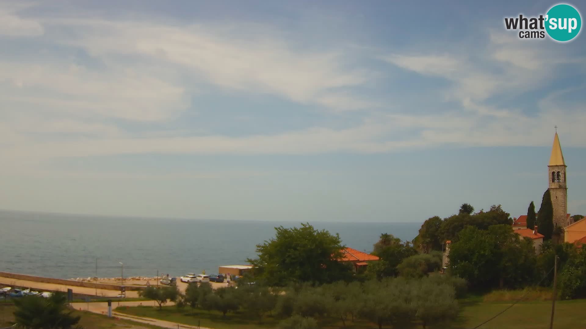 Umag spletna kamera Lovrečica – Istra – Hrvaška