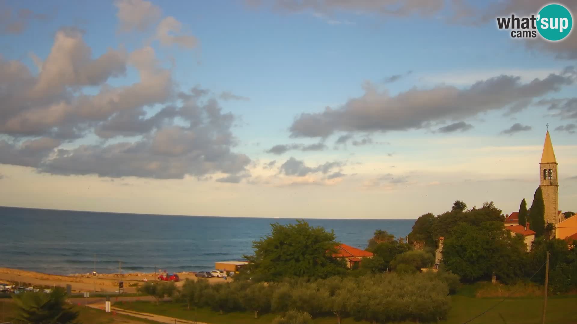 Umag Cámara web en vivo Lovrečica / San Lorenzo – Istria – Croacia