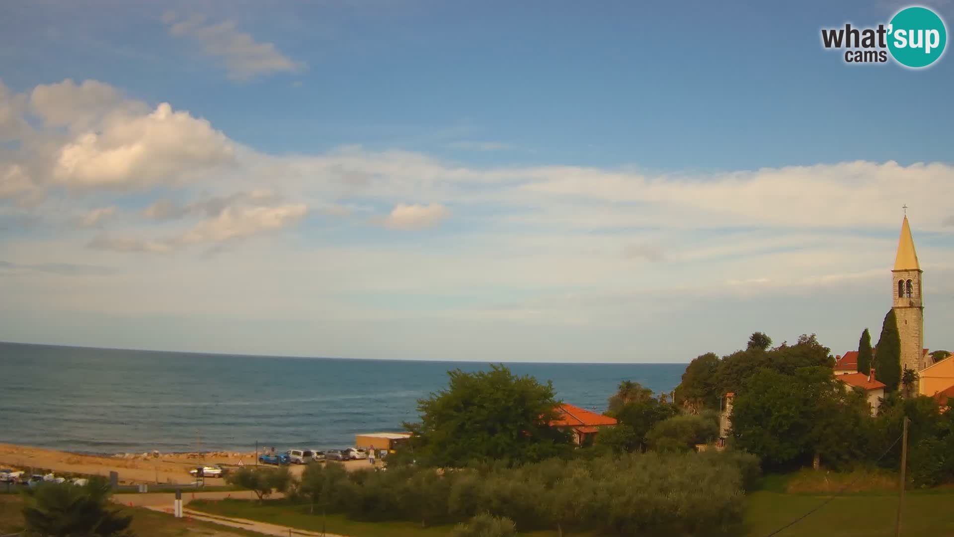 Umag Cámara web en vivo Lovrečica / San Lorenzo – Istria – Croacia