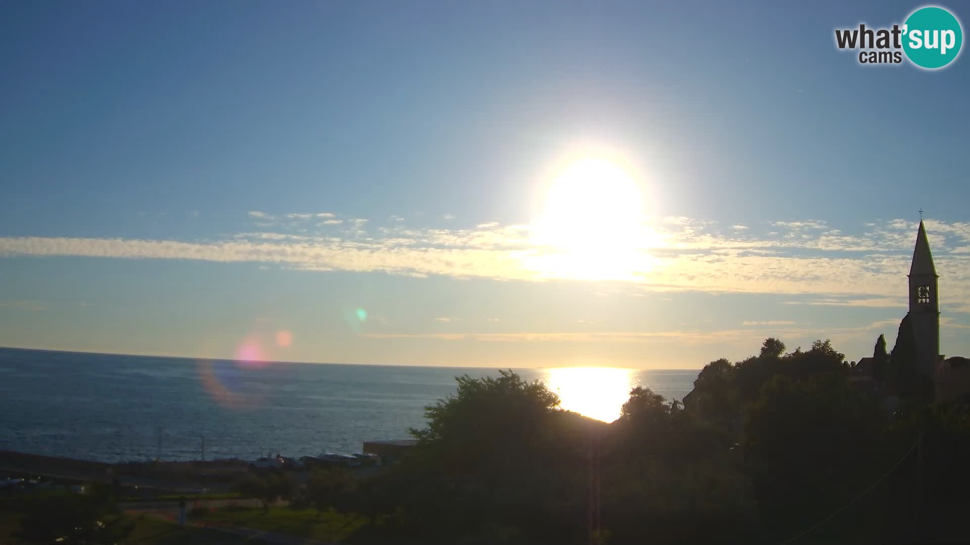 Umag Live webcam Lovrečica / San Lorenzo – Istria – Croatia