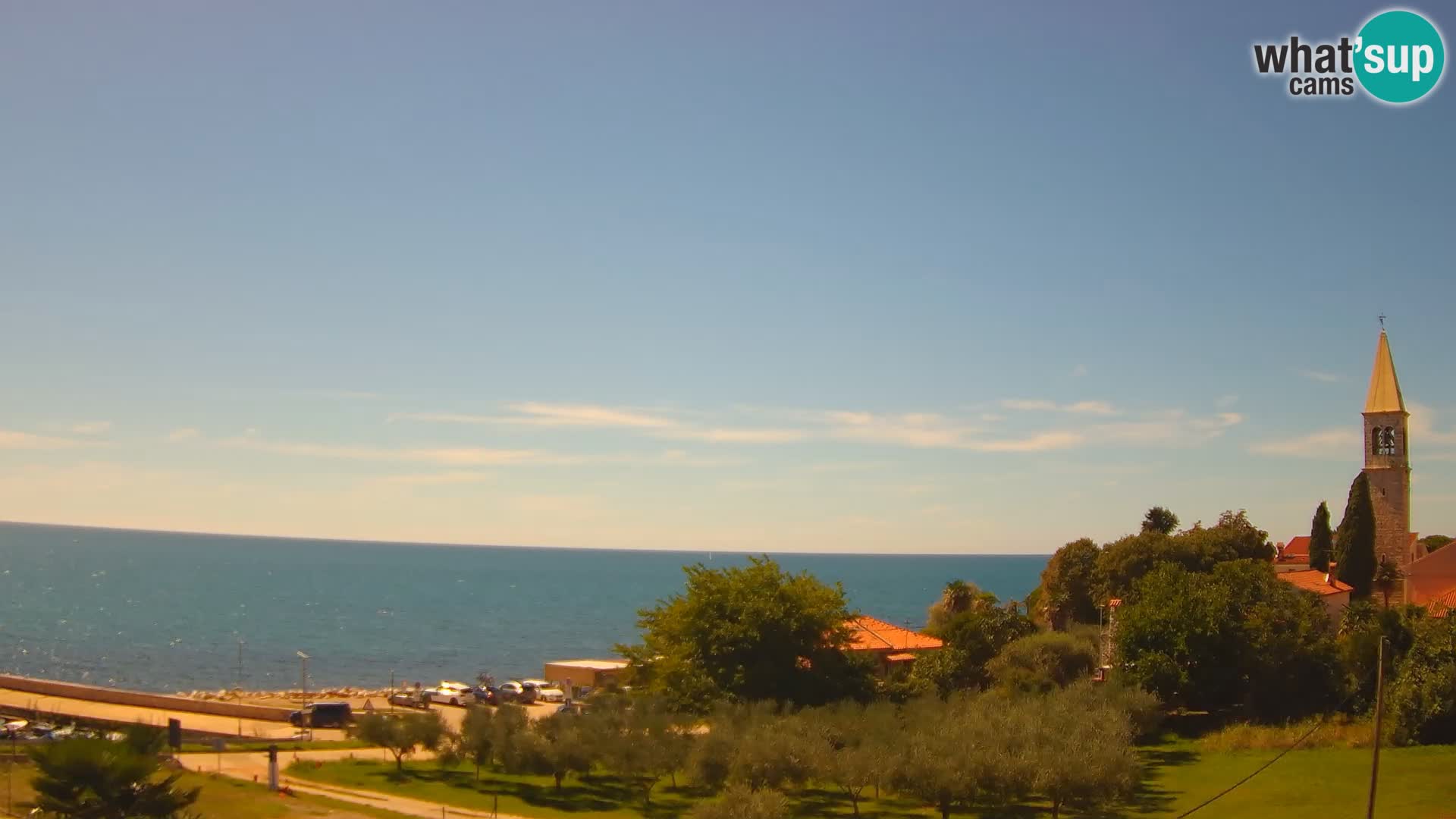 Umag Live webcam Lovrečica / San Lorenzo – Istria – Croatia