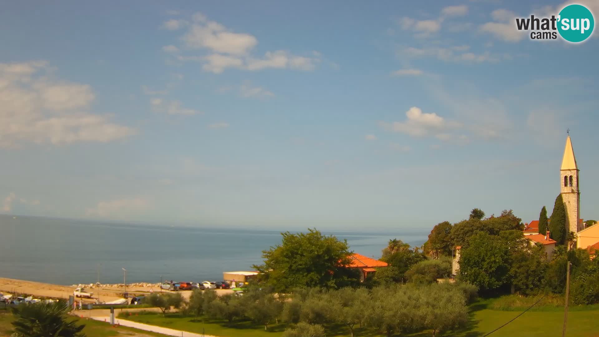 Umag Live webcam Lovrečica / San Lorenzo – Istria – Croatia