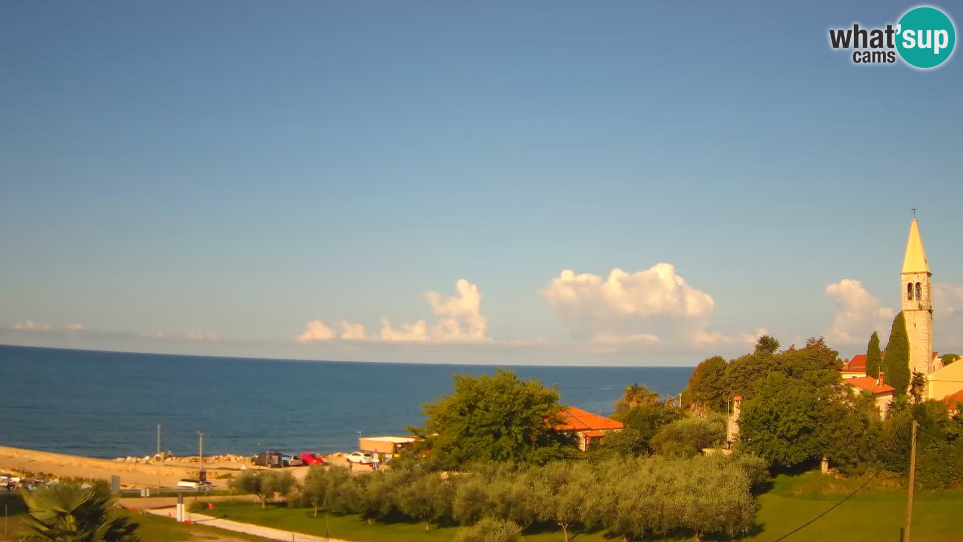 Umag spletna kamera Lovrečica – Istra – Hrvaška
