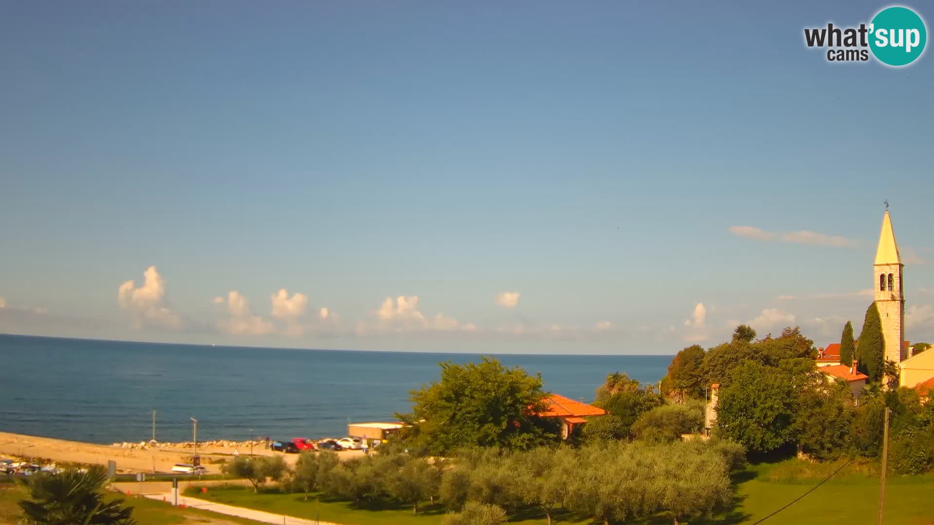 Umag Live Webcam Lovrečica / San Lorenzo – Istrien – Kroatien