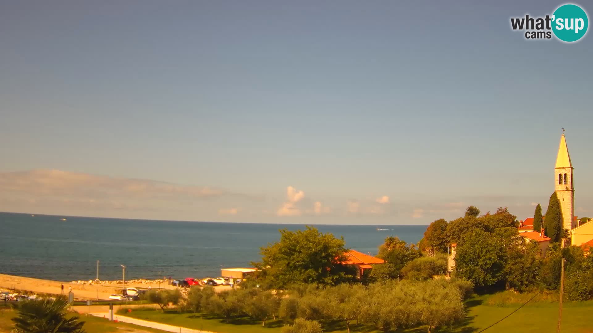 Umag Live webcam Lovrečica / San Lorenzo – Istria – Croatia