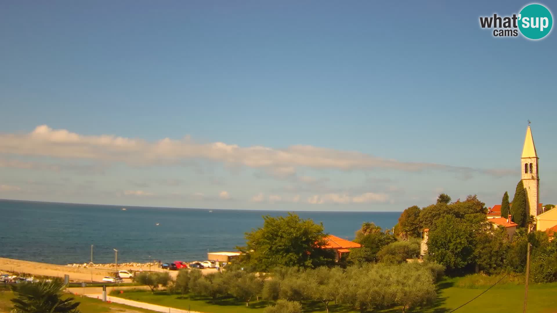 Umag Cámara web en vivo Lovrečica / San Lorenzo – Istria – Croacia
