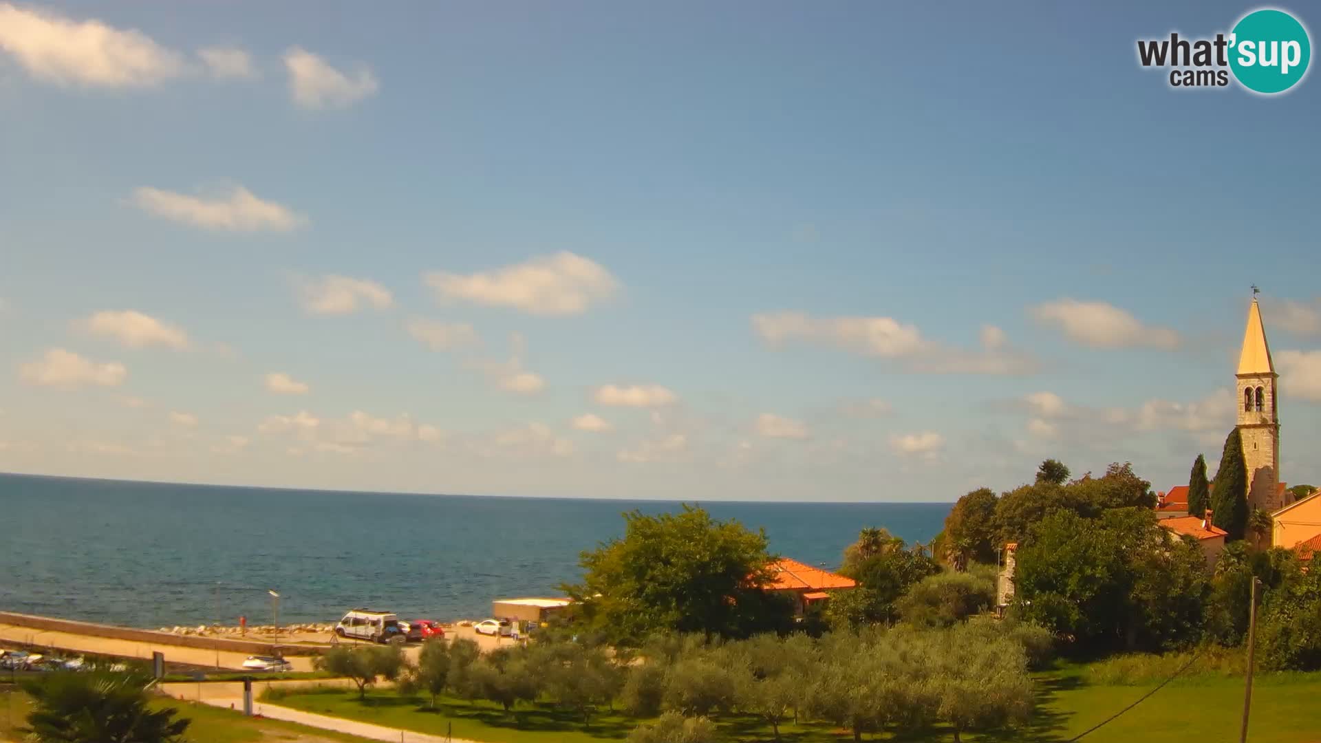 Umag Cámara web en vivo Lovrečica / San Lorenzo – Istria – Croacia