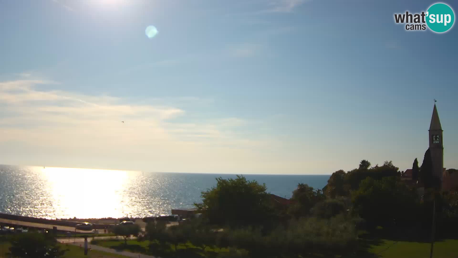 Umag Webcam en direct Lovrečica / San Lorenzo – Istrie – Croatie