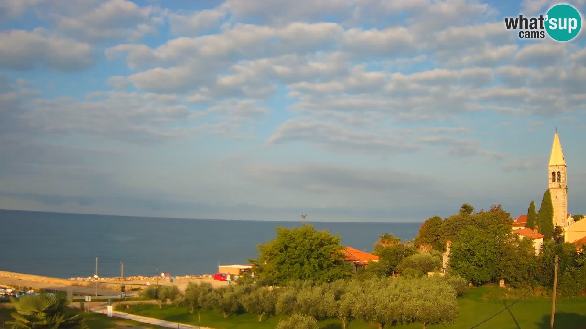 Umag Live webcam Lovrečica / San Lorenzo – Istria – Croatia